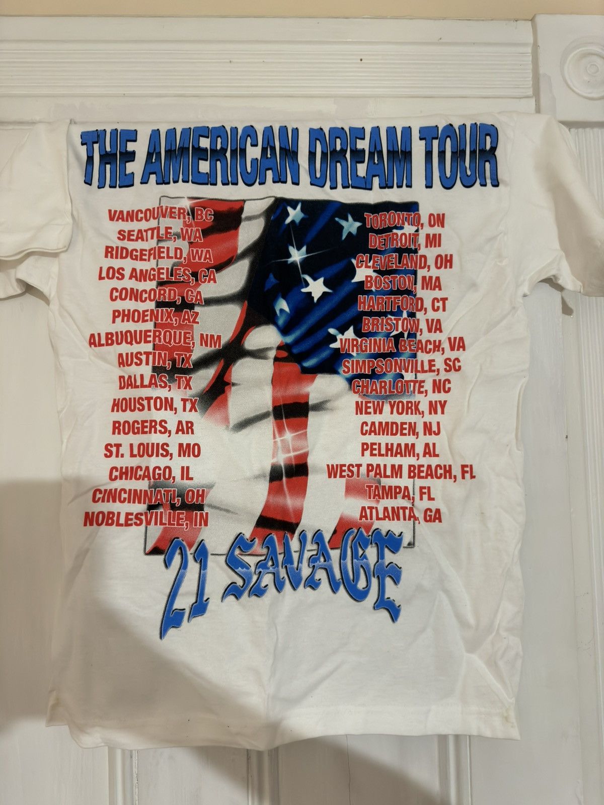 21 Savage 21 Savage American Dream Tour Merch Size US M / EU 48-50 / 2 - 2 Thumbnail