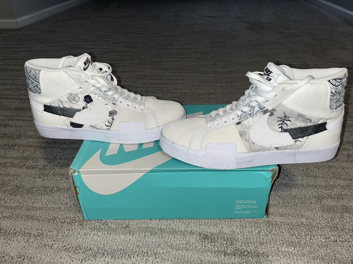 Nike Nike SB zoom blazer premium floral “paisley pack” size 10 Size US 10 / EU 43 - 1 Thumbnail