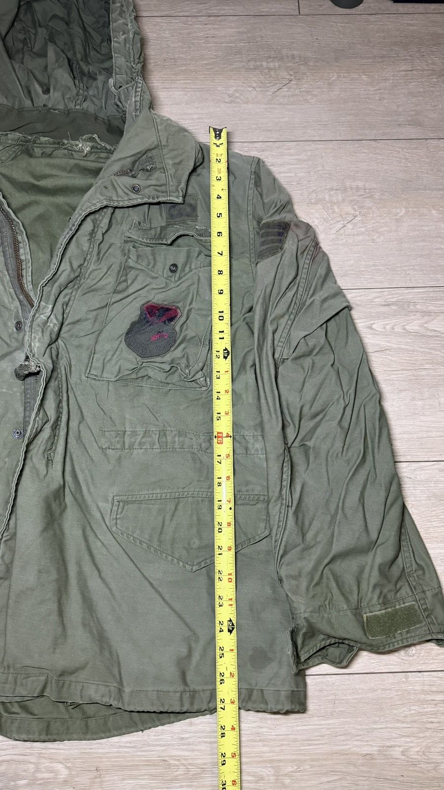 Other Vintage U.S. Air Force M-1965 Field Jacket With Patches Size US XL / EU 56 / 4 - 8 Thumbnail