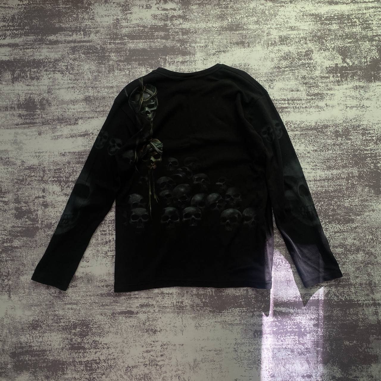 Other Rare Thermal Longsleeve Spiral Y2K Affliction Style Size US L / EU 52-54 / 3 - 5 Thumbnail