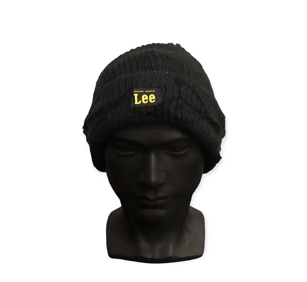 Lee × Vintage Lee Plain Beanie Hat Size ONE SIZE - 1 Thumbnail