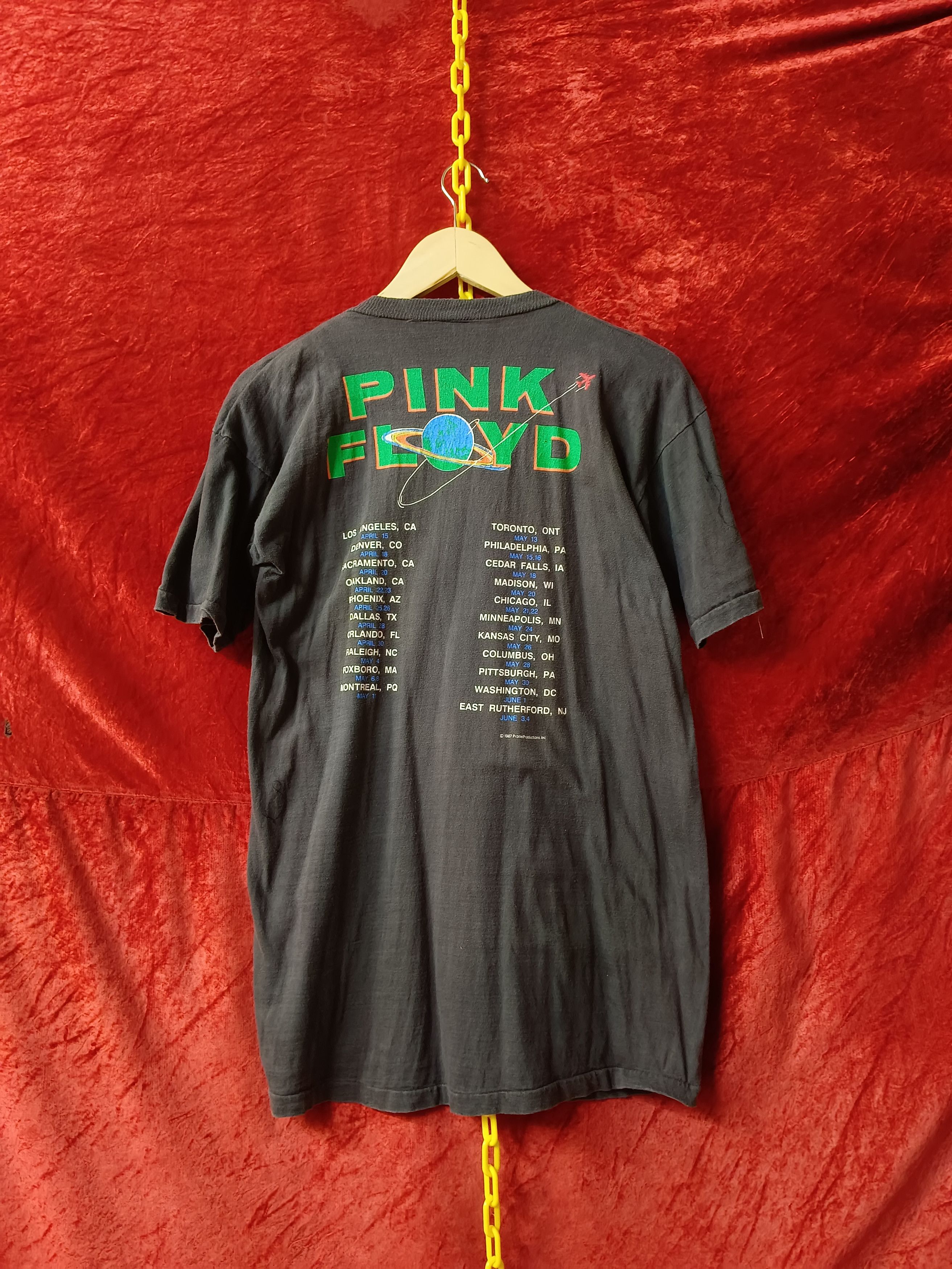 Pink Floyd 80s Psychedelic Rock Band Tee Size US M / EU 48-50 / 2 - 19 Thumbnail