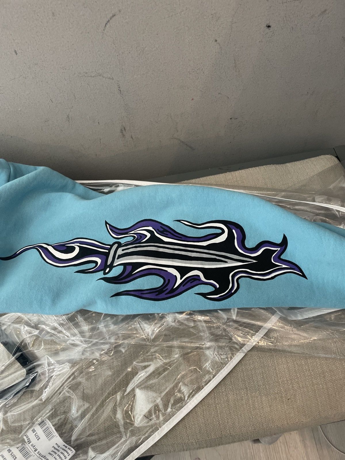 Warren Lotas Warren Lotas Broken Heart Reaper Hoodie Blue L Size US L / EU 52-54 / 3 - 3 Thumbnail