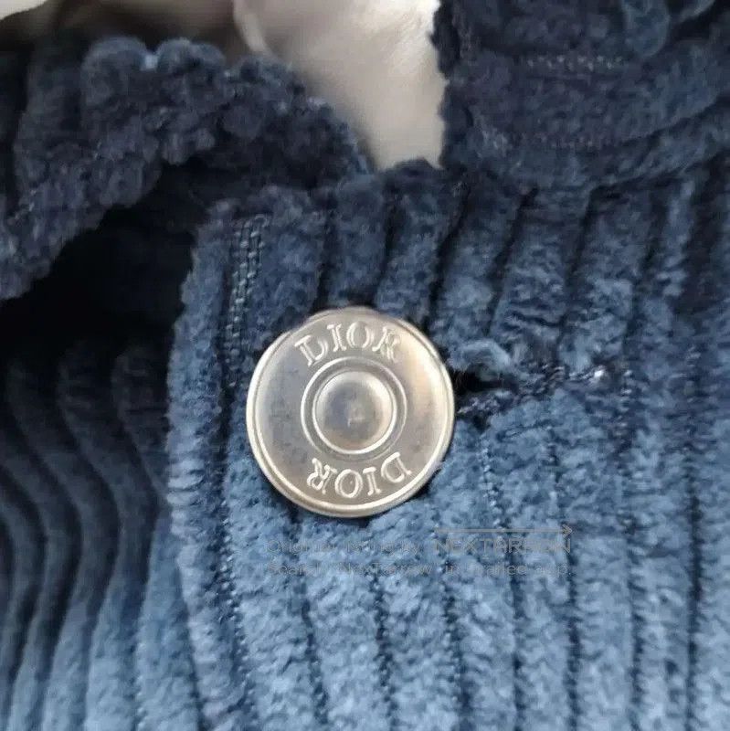 Dior Dior Long Sleeve Blue Cord Jacket for Men . Size US L / EU 52-54 / 3 - 6 Thumbnail