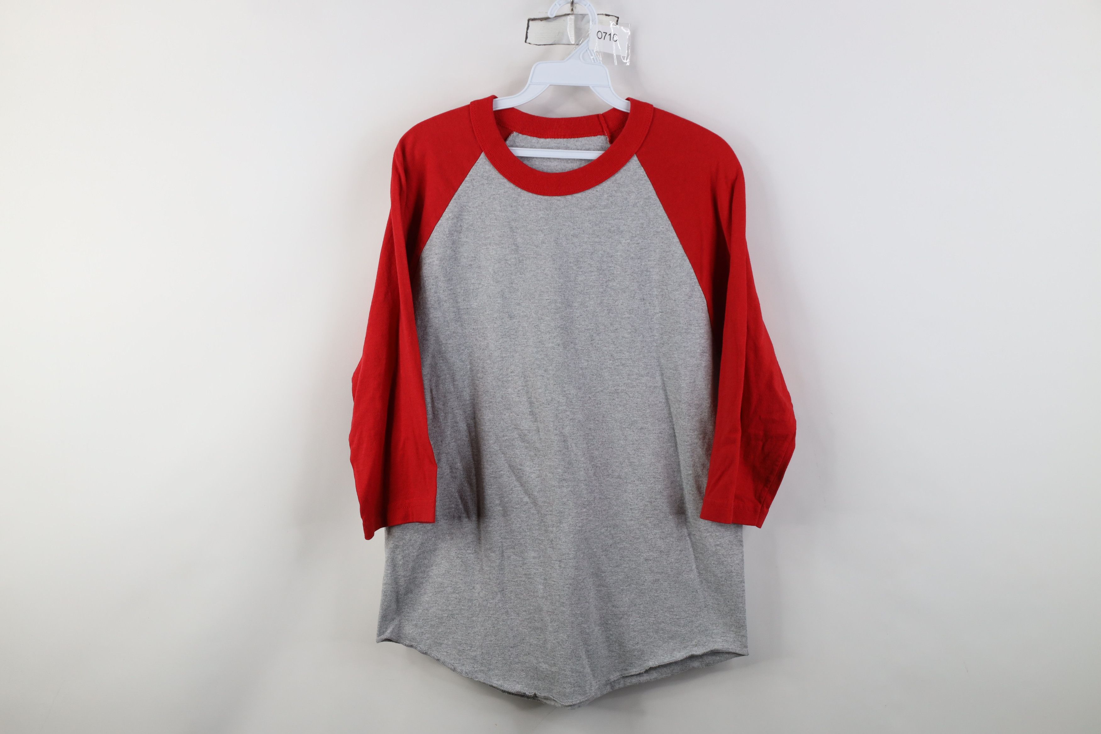 Vintage Vintage 90s Streetwear 3/4 Sleeve Baseball Raglan T-Shirt Size US S / EU 44-46 / 1 - 1 Thumbnail