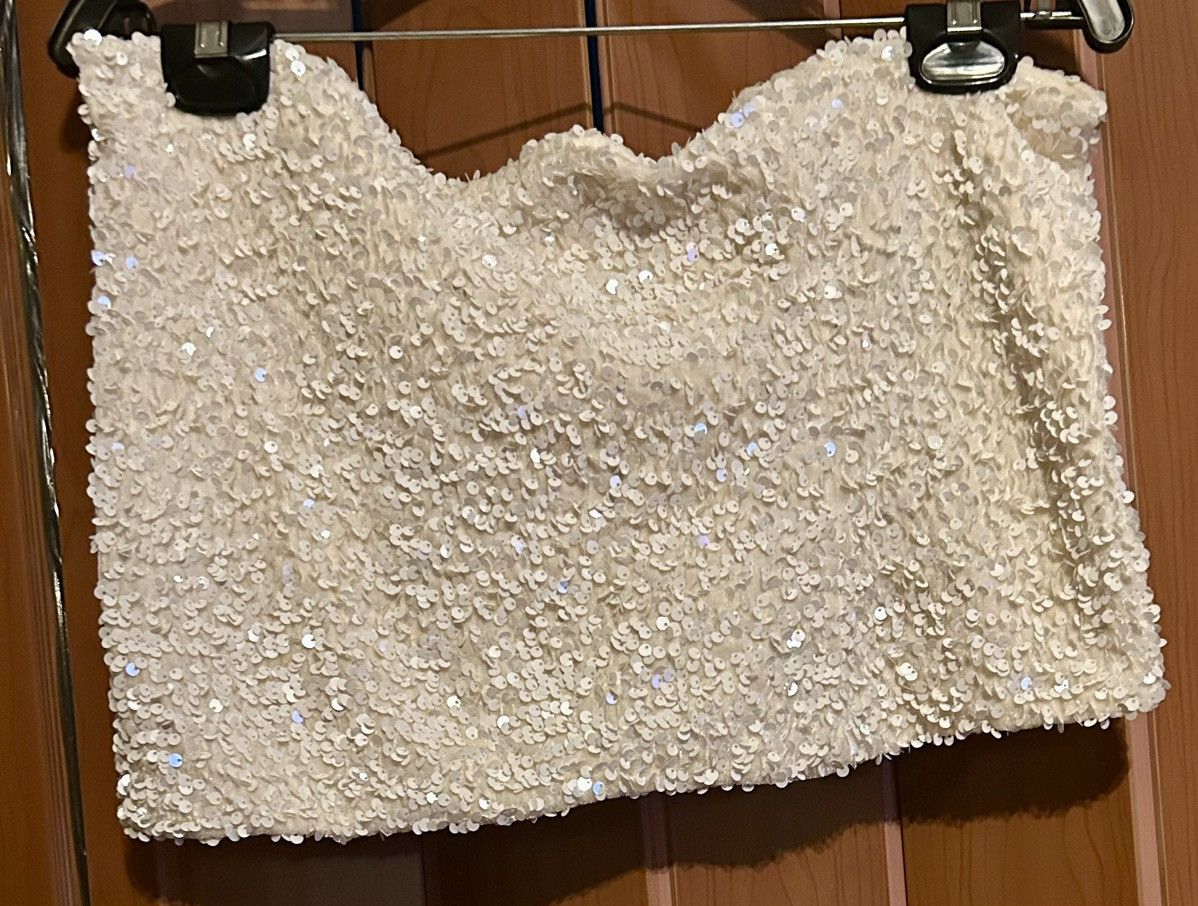 H&M H&M sequin bandeau top Size L / US 10 / IT 46 - 10 Thumbnail