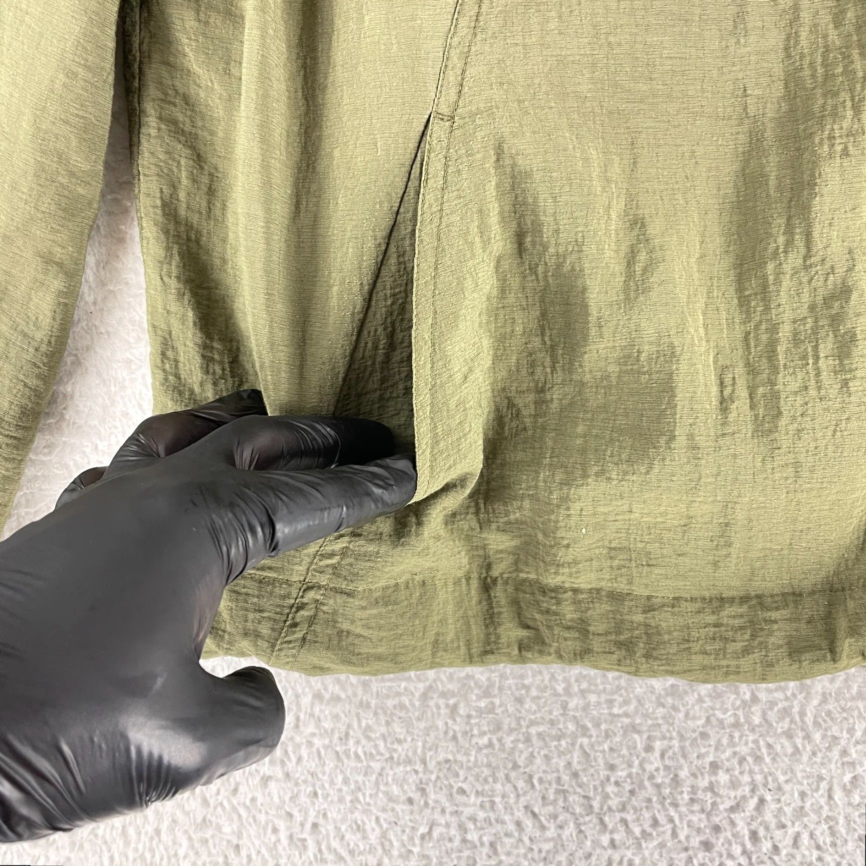 J. Jill J. Jill Jacket Womens Size XL Green Full Zip Long Sleeve Lightweight Mock Neck Size XL / US 12-14 / IT 48-50 - 7 Thumbnail