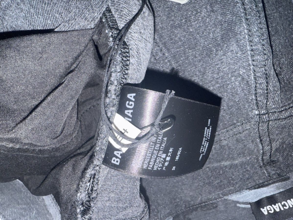 Balenciaga Balenciaga Camo Jean Shorts Size US 34 / EU 50 - 4 Thumbnail