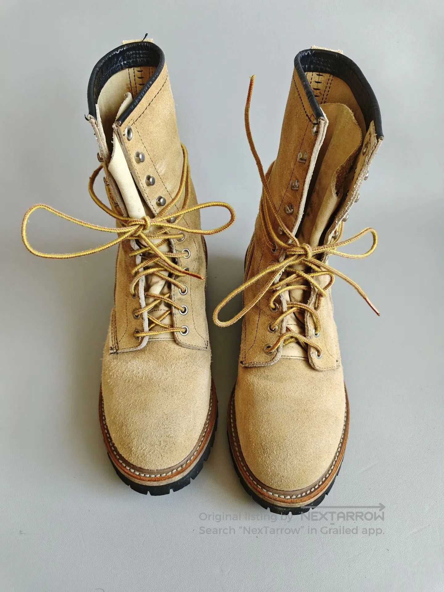 Red Wing Red Wing 8218 Suede Work Boot. Size US 8.5 / EU 41-42 - 1 Thumbnail