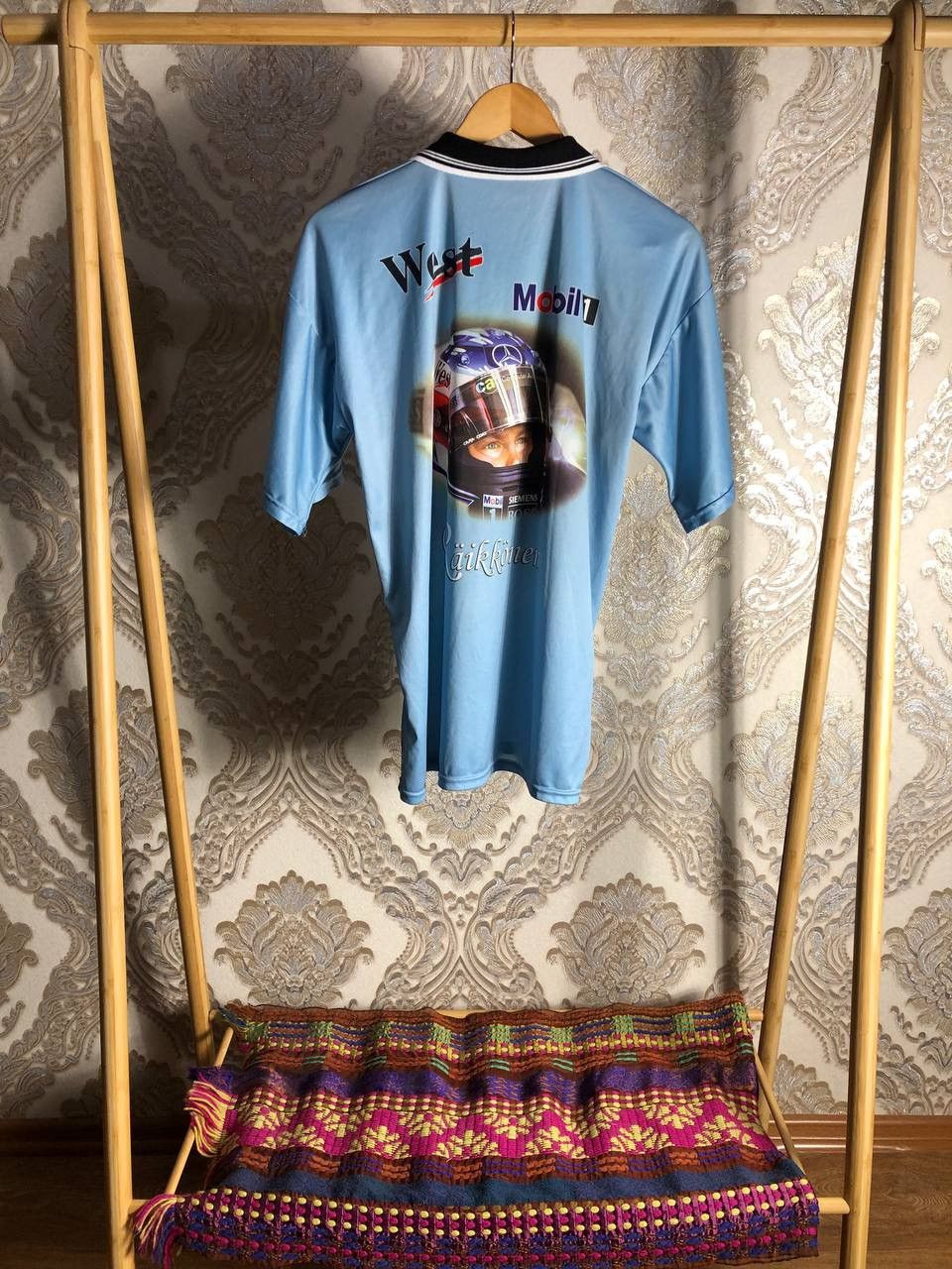 Formula 1 VERY RARE MERCEDES BENZ KIMI RAIKKONEN RACING T-SHIRT NASCAR Size US S / EU 44-46 / 1 - 7 Thumbnail