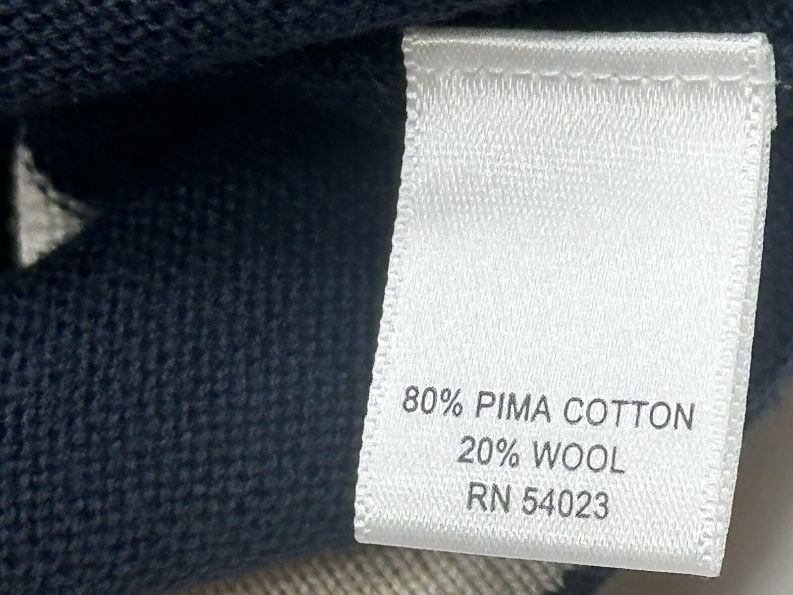 Banana Republic Banana Republic Striped 100% Pima Cotton Sweater Blue Men XL Size US XL / EU 56 / 4 - 7 Thumbnail