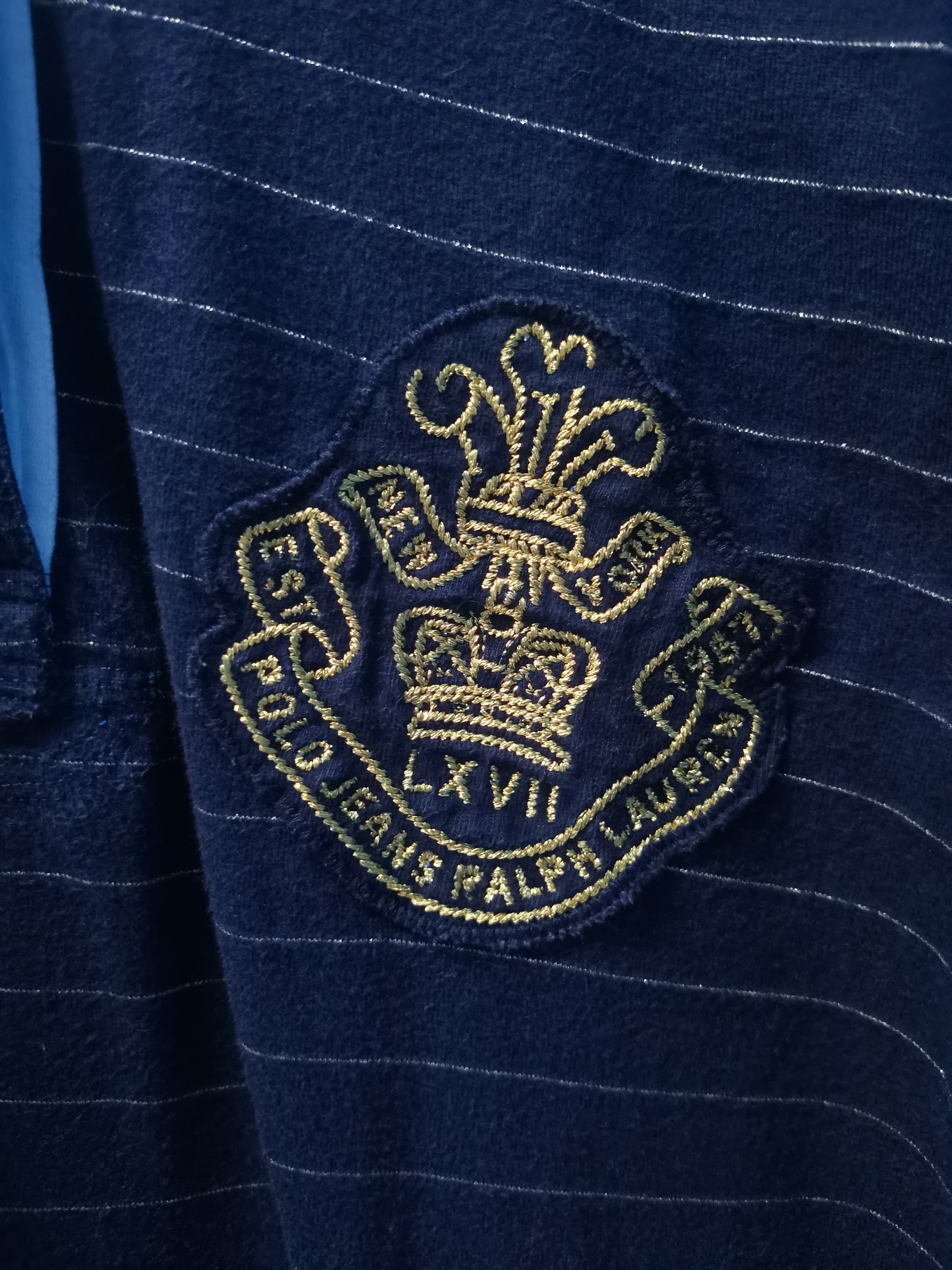 Polo Ralph Lauren Vintage Polo Ralph Lauren Shirt Striped Embroidered Logo Size US XL / EU 56 / 4 - 2 Thumbnail