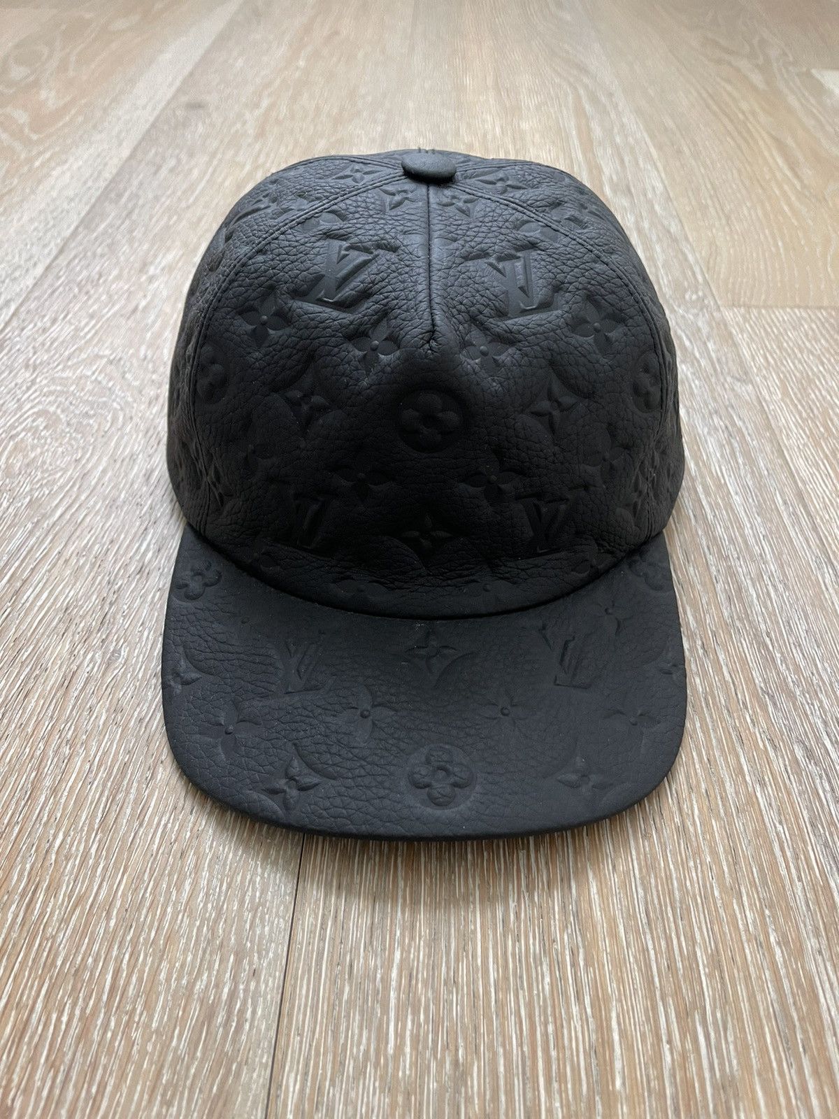 Louis Vuitton Virgil Abloh Pointed Ears Cap Wool Black 20375611