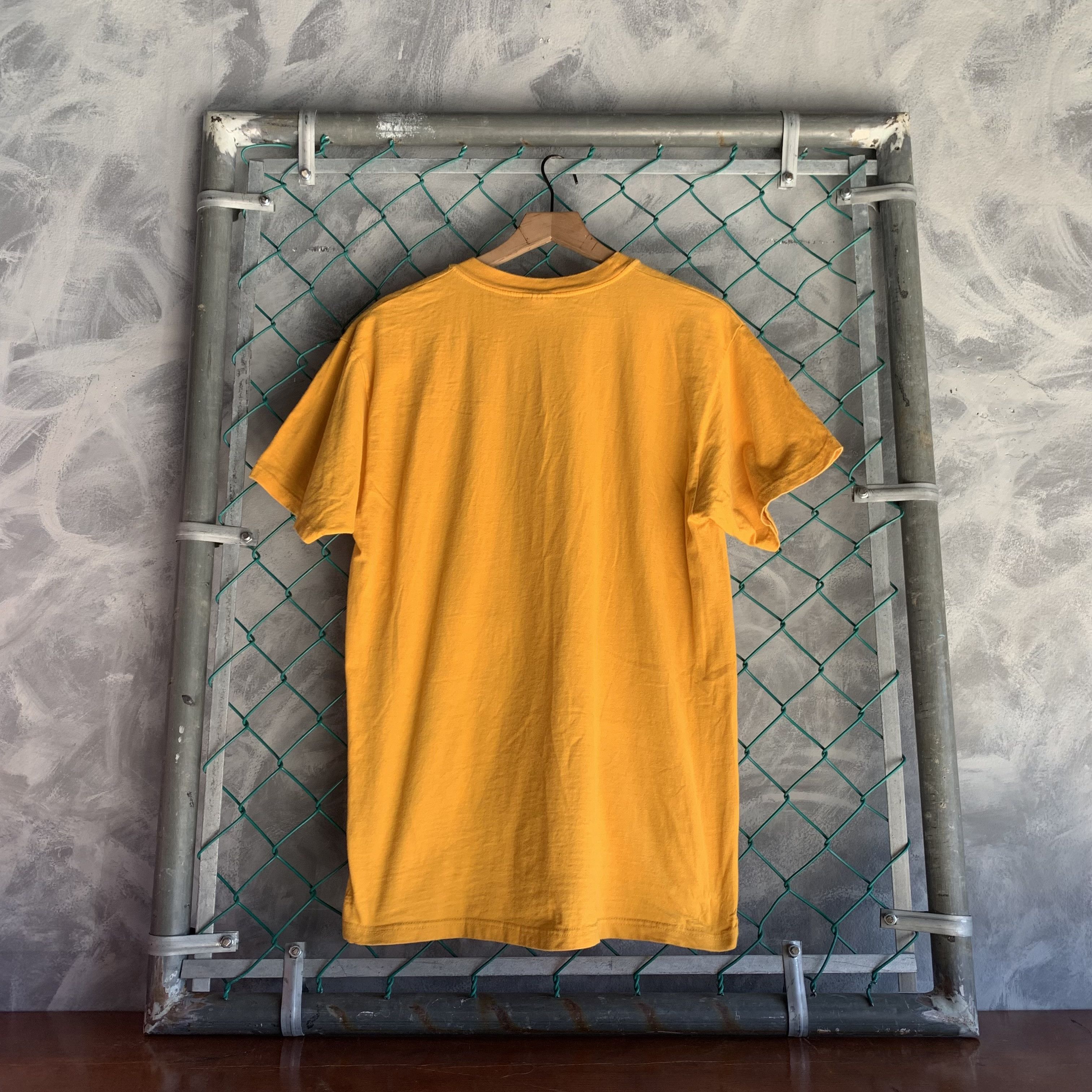 Hanes Hanes Beefy T Shirt Men's Size Large Yellow Size US L / EU 52-54 / 3 - 5 Thumbnail