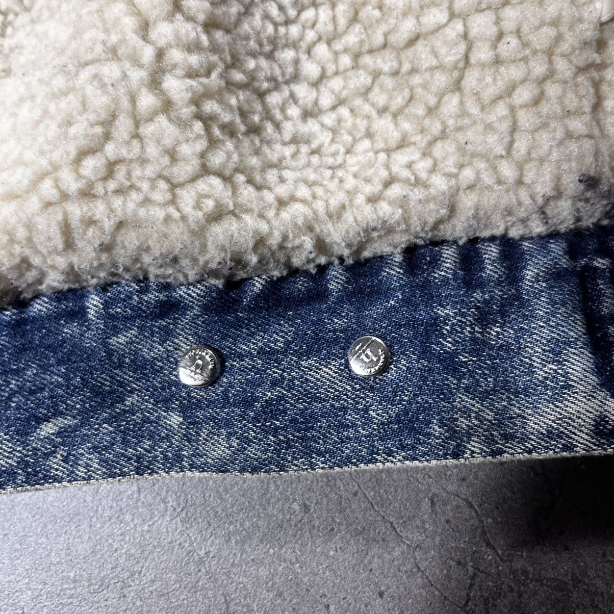 Han Kjobenhavn Vintage Han Kjobenhavn Patchwork Sherpa Trucker Denim Jacket Size US S / EU 44-46 / 1 - 16 Thumbnail