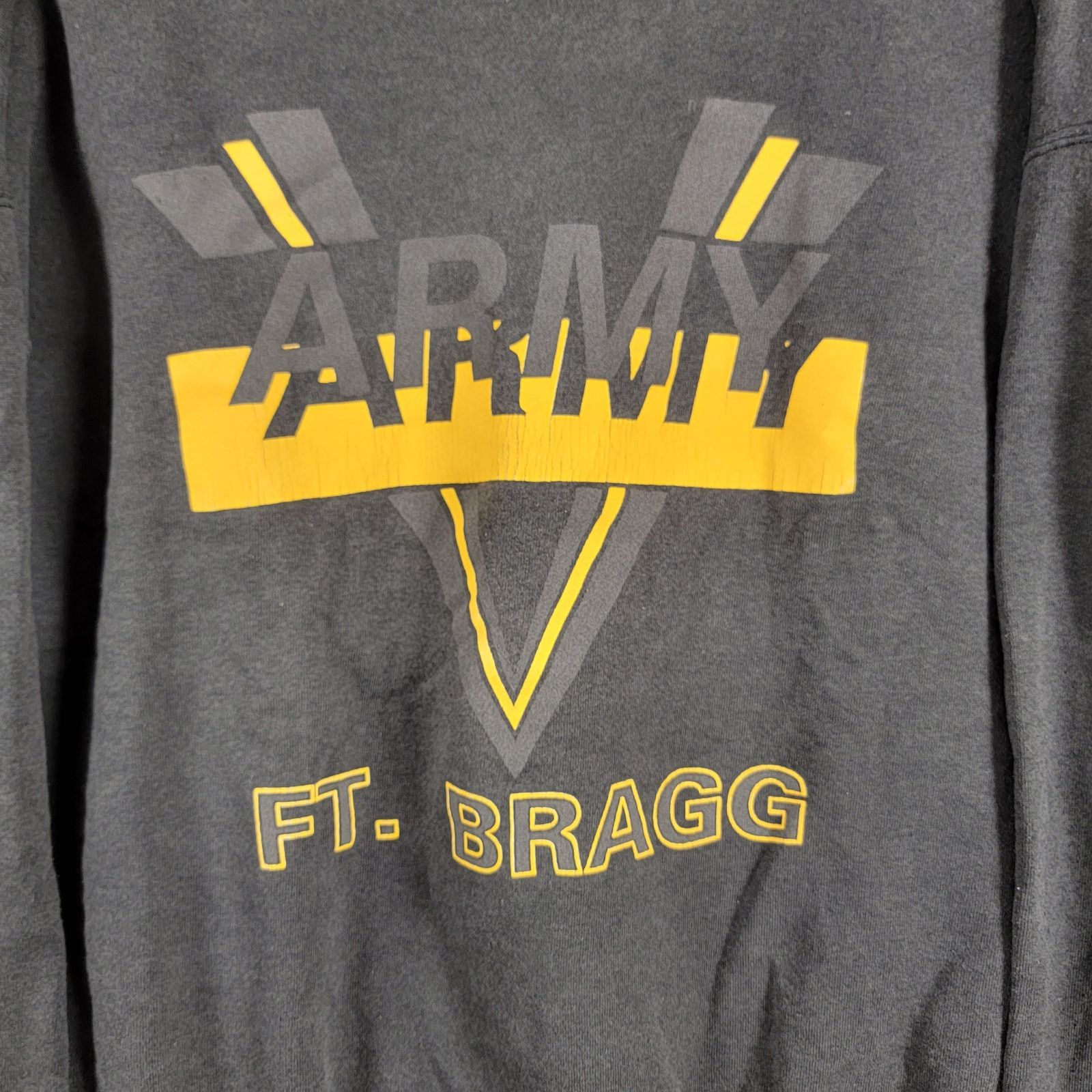 Other Vintage US Army Ft Bragg Long Sleeve Tee Sz XL Black (269) Size US XL / EU 56 / 4 - 3 Thumbnail