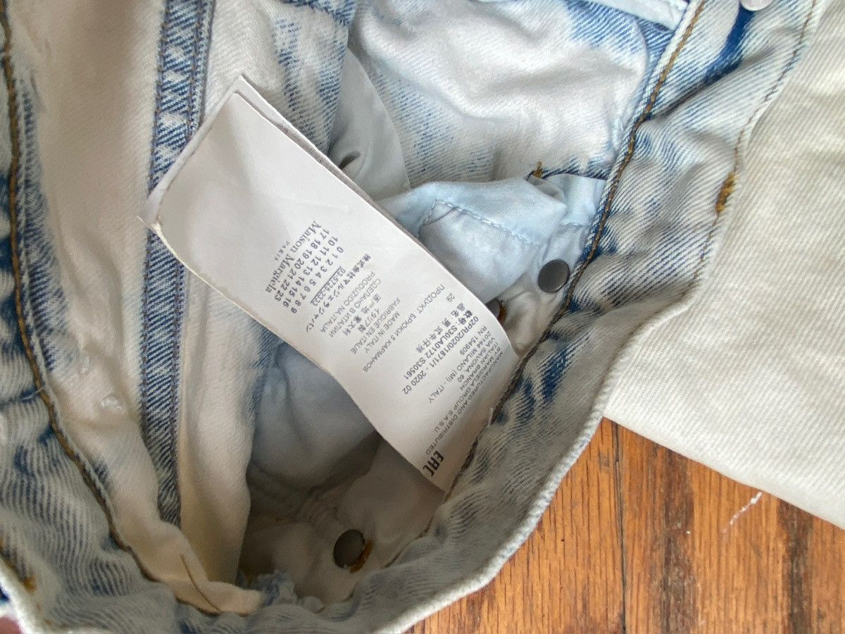 Maison Margiela Maison Margiela Bleached Denim Size US 30 / EU 46 - 8 Thumbnail