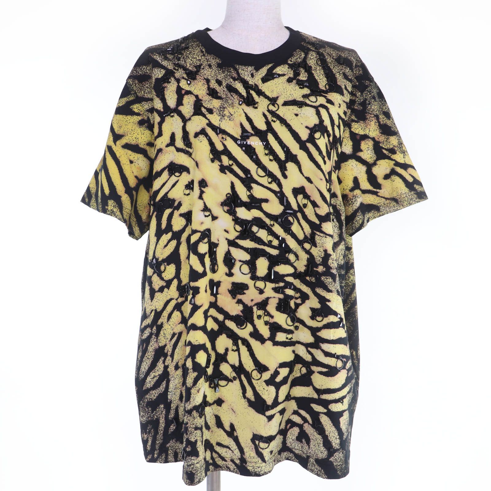 Givenchy Givenchy Givenchy Animal Pattern Cotton T Shirt Textile T-Shirts BW707Z3Z58 DUTY FREE for USA Size ONE SIZE - 1 Thumbnail