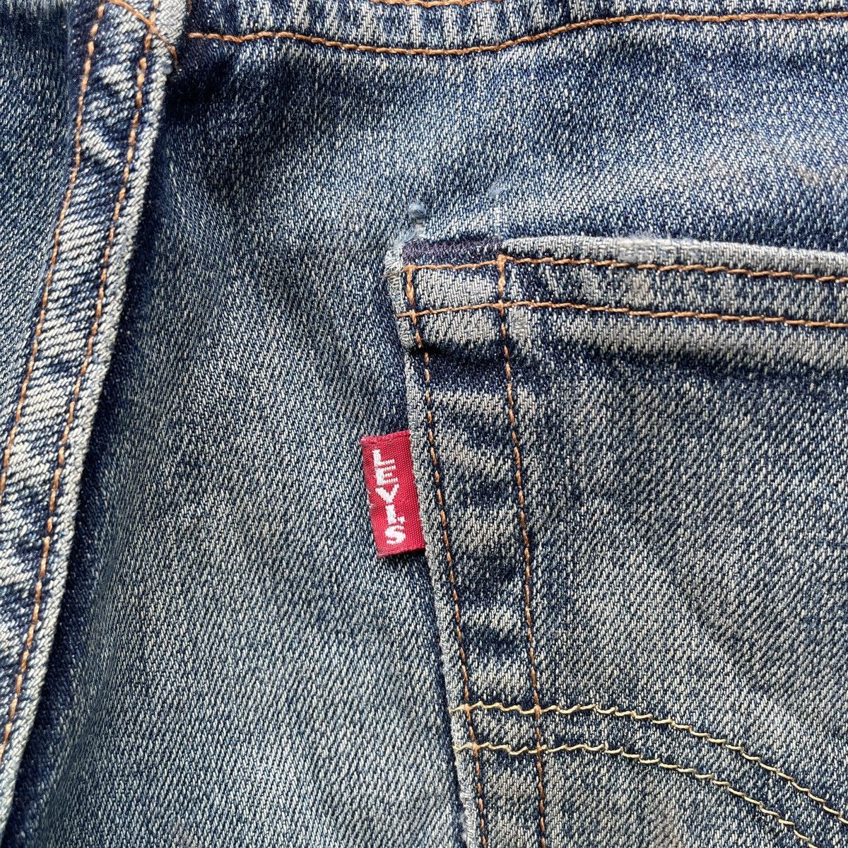 Levi's Vintage Levi’s 505 Big E Faded Denim Jeans Pants W29 Size US 29 - 13 Thumbnail