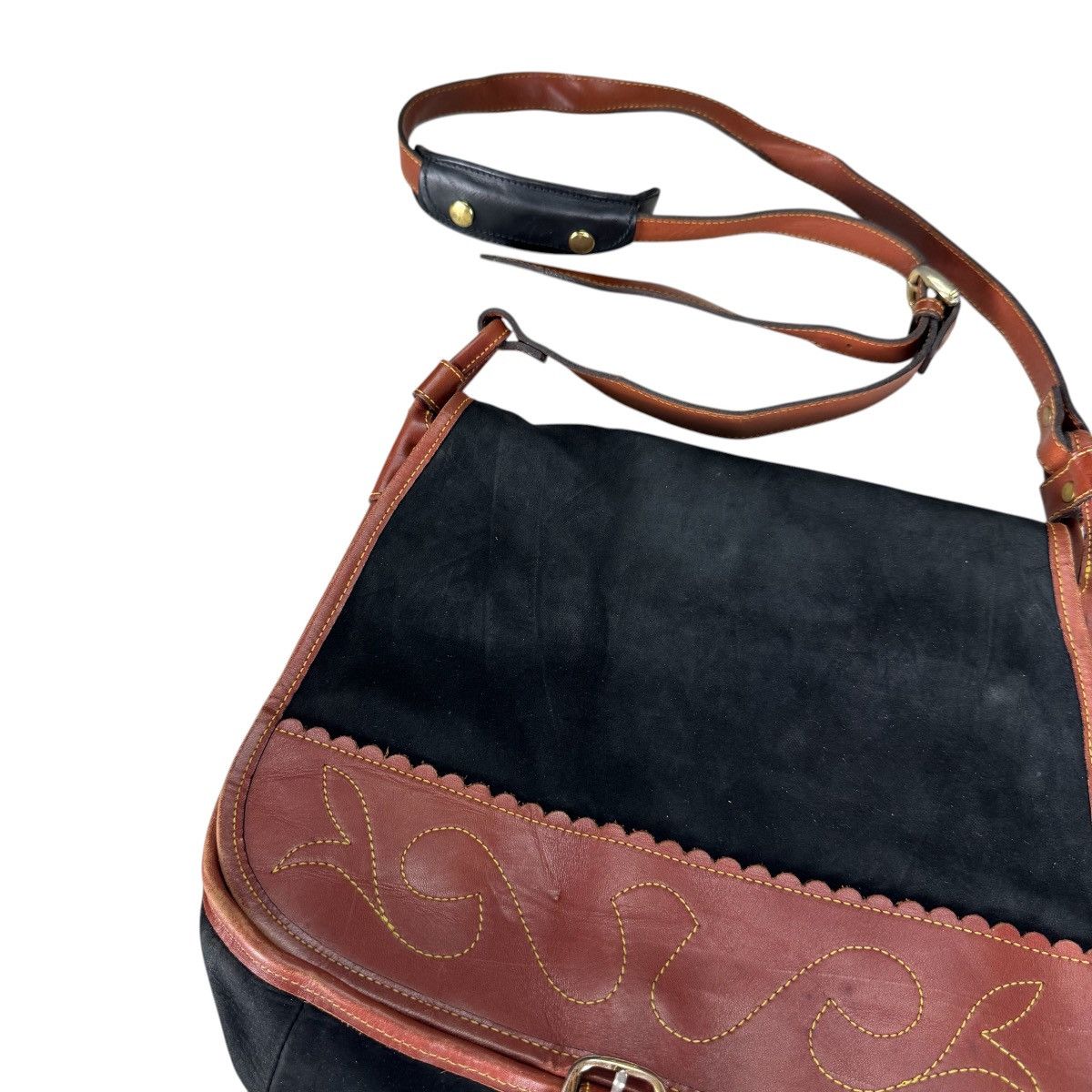 Genuine Leather 🌟LEATHER MADE SHOULDER BAG Size ONE SIZE - 4 Thumbnail