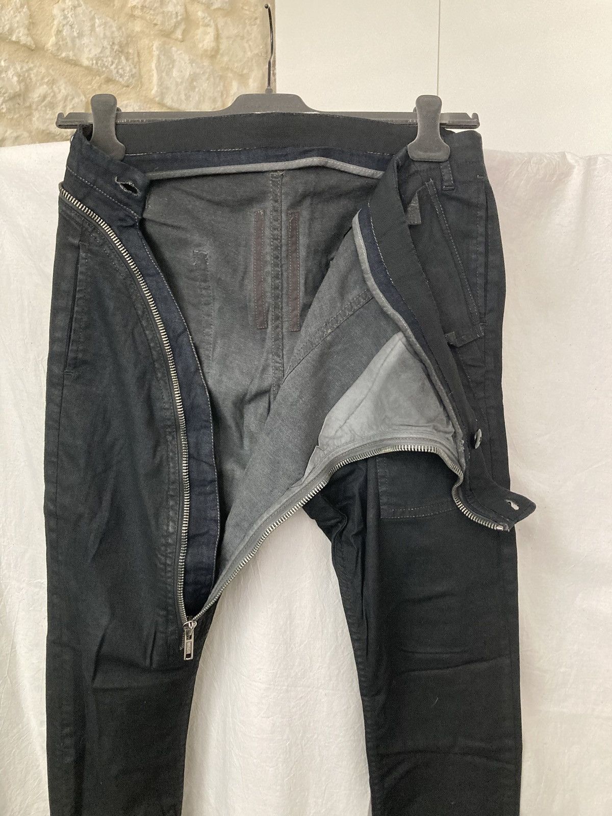 Rick Owens Drkshdw NEVER WORN / Rick Owens AIR CUT LIGHT Denim Size US 30 / EU 46 - 4 Thumbnail