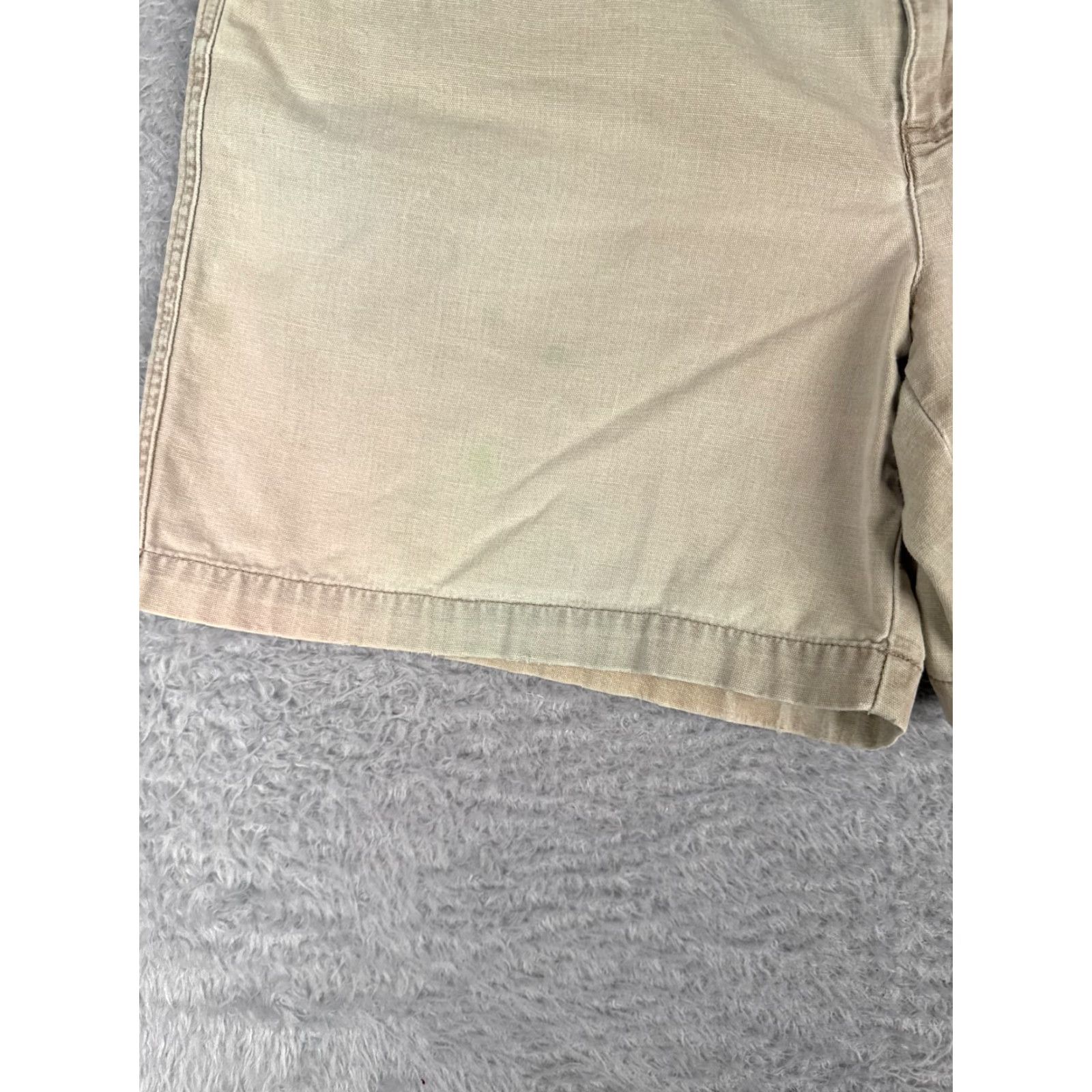 The North Face The North Face Shorts Women 10 Beige 100% Cotton Cargo Hiking Fishing 31x6 Size 32" / US 10 / IT 46 - 3 Thumbnail