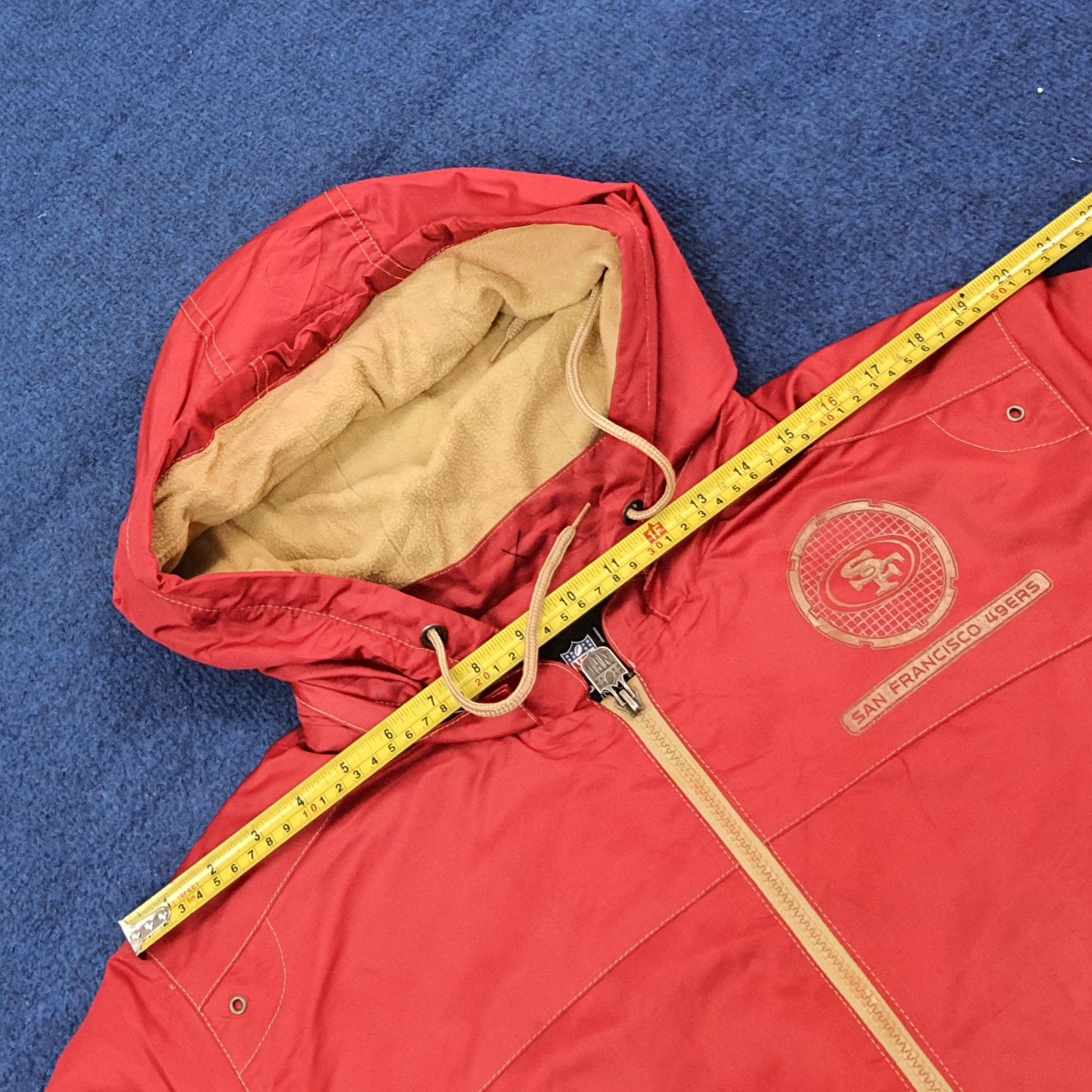 NFL Vintage NFL San Francisco 49ers Zipper Jacket C256N17 Size US XL / EU 56 / 4 - 10 Thumbnail