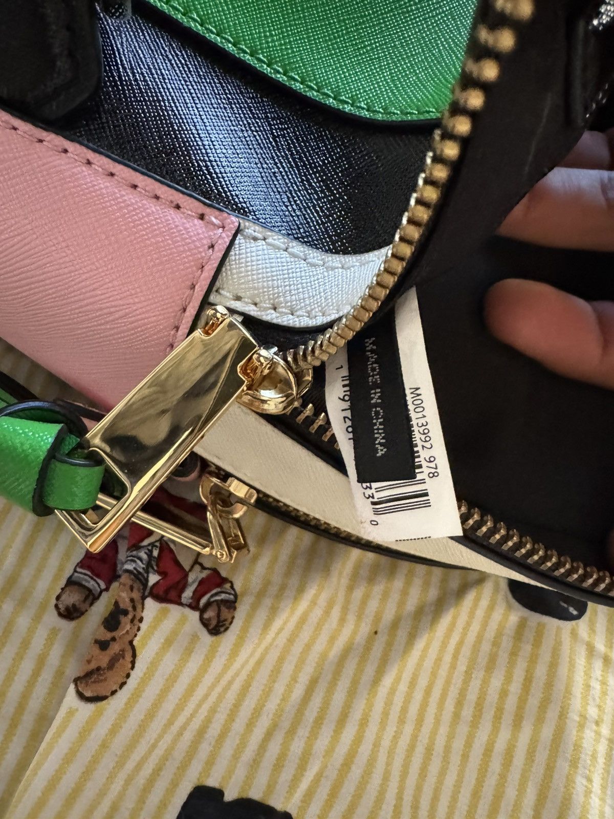 Marc Jacobs Marc Jacobs Cow Leather Snapshot Backpack Porcelain Size ONE SIZE - 7 Thumbnail