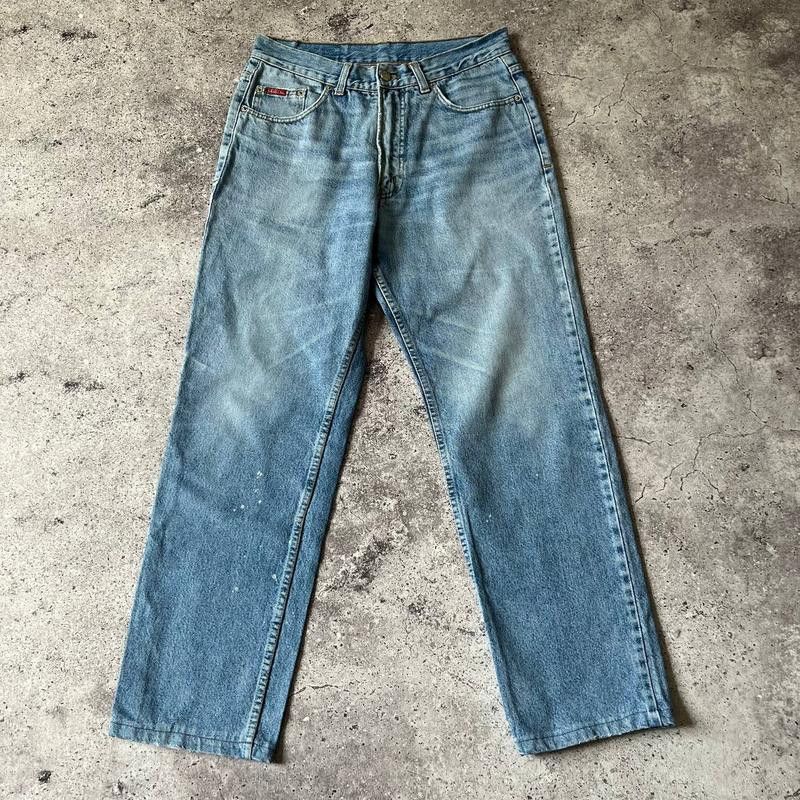 Carrera × Vintage Vintage Italian Carrera Mens Straight Blue Jeans Size 34x34 Size US 34 / EU 50 - 1 Thumbnail
