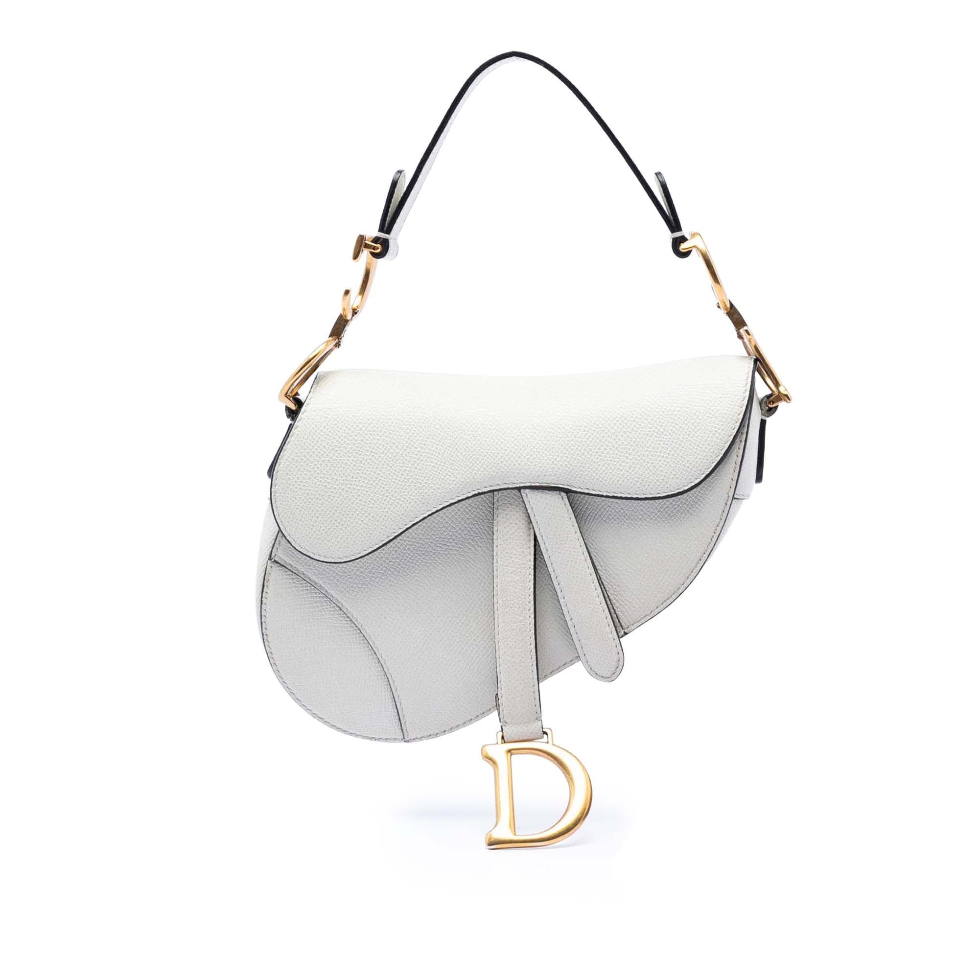 Dior Mini Grained Calfskin Saddle Bag Size ONE SIZE - 1 Thumbnail
