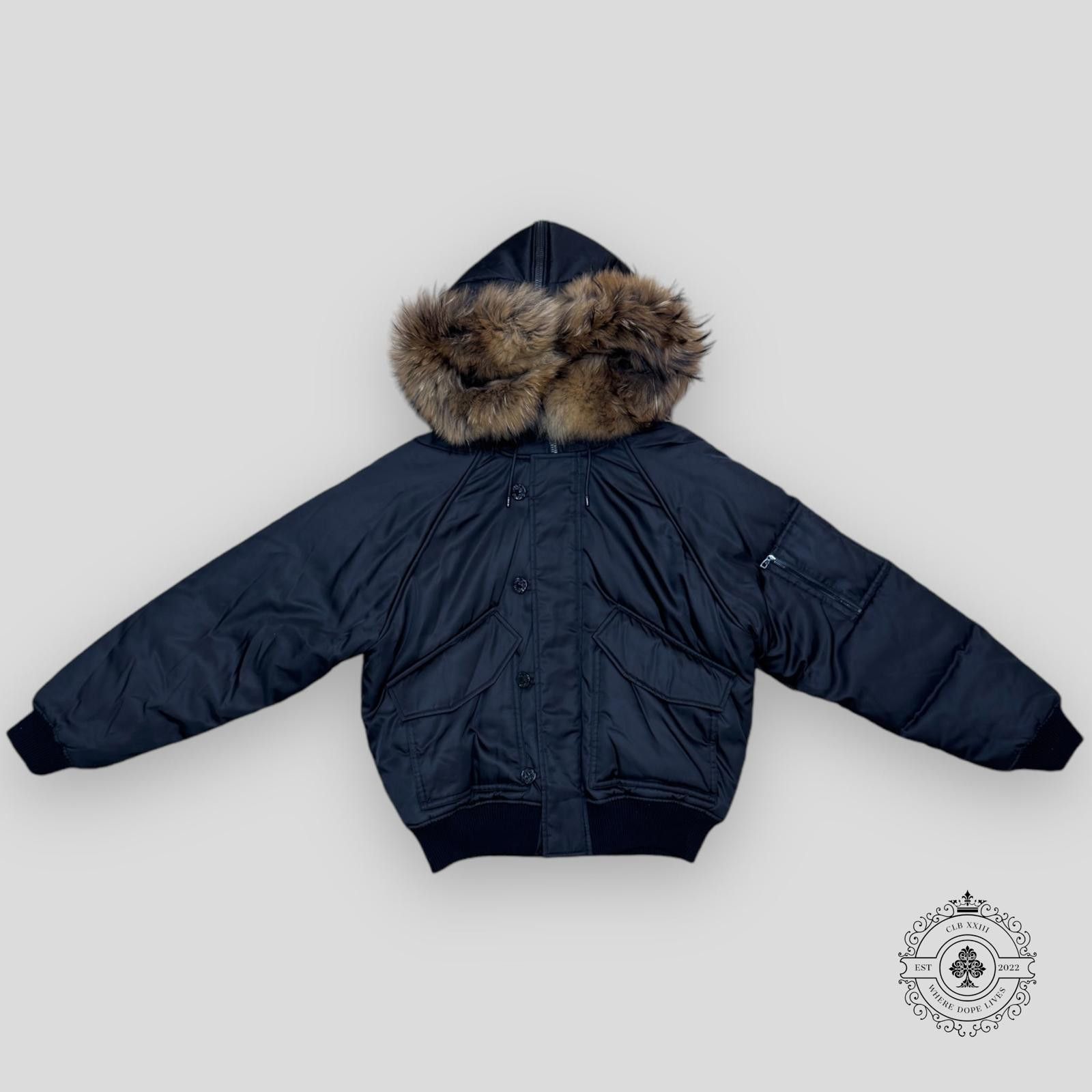 Louis Vuitton Louis Vuitton X Nigo Mountain Aviator Fur Hood Jacket Size US XL / EU 56 / 4 - 1 Thumbnail