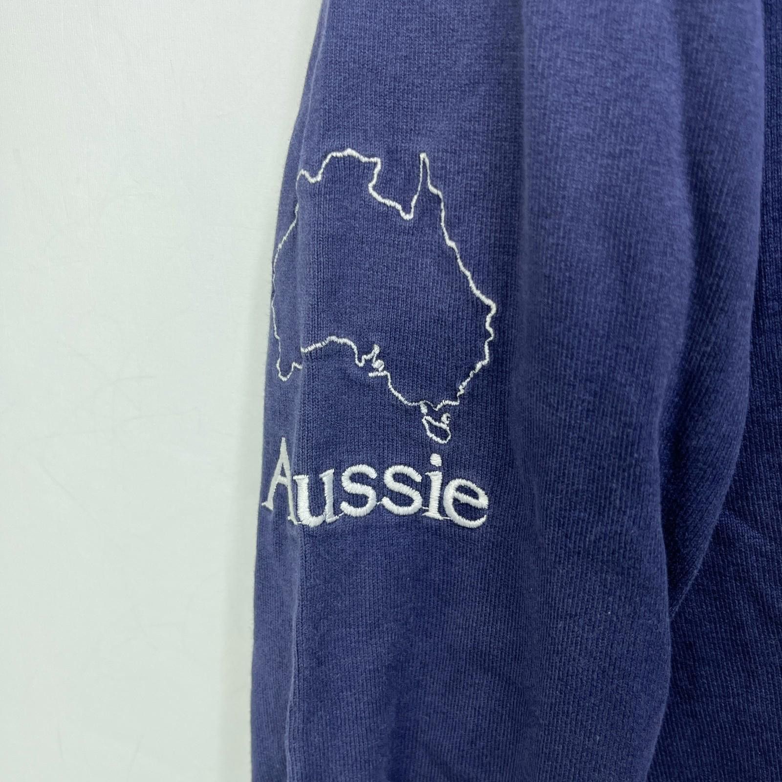 Vintage Vintage 80s Australia Rugby Long Sleeve Polo Shirt Small Size US S / EU 44-46 / 1 - 4 Thumbnail