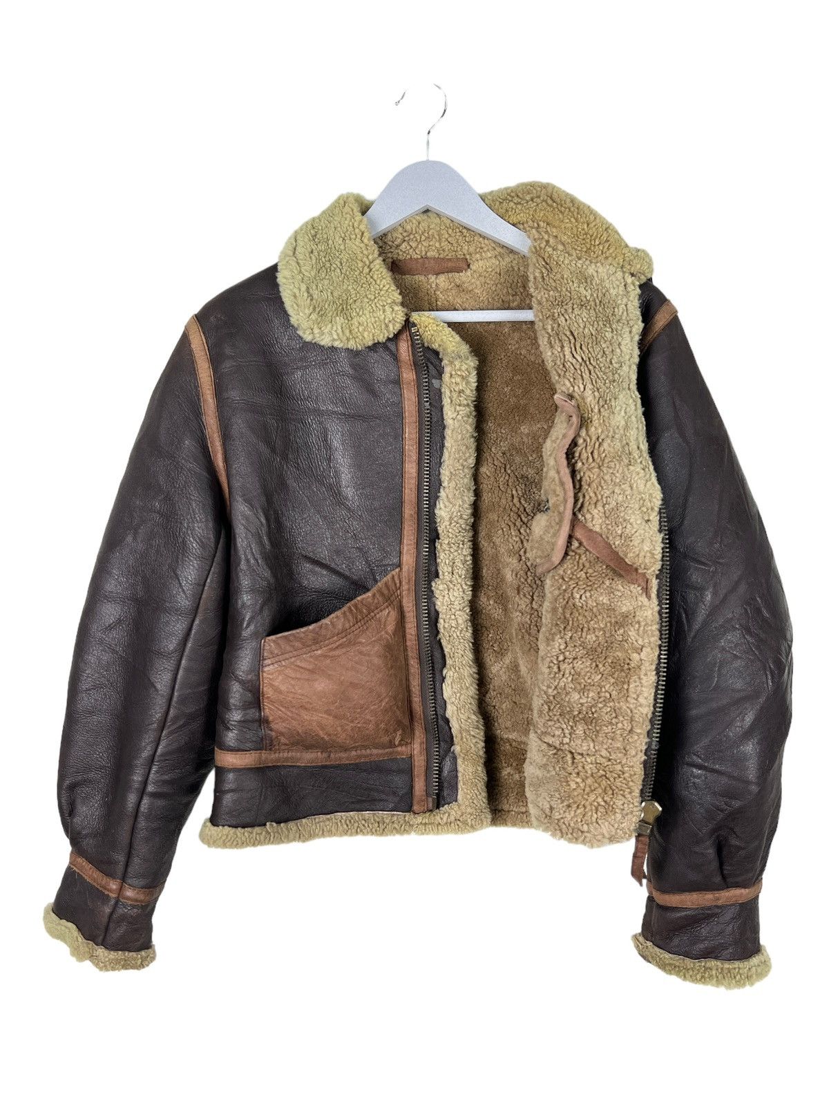 45rpm 🔥 ARCHIVES 45rpm KIRO HIRATA CROP LEATHER SHEARLING JACKET Size US S / EU 44-46 / 1 - 3 Thumbnail