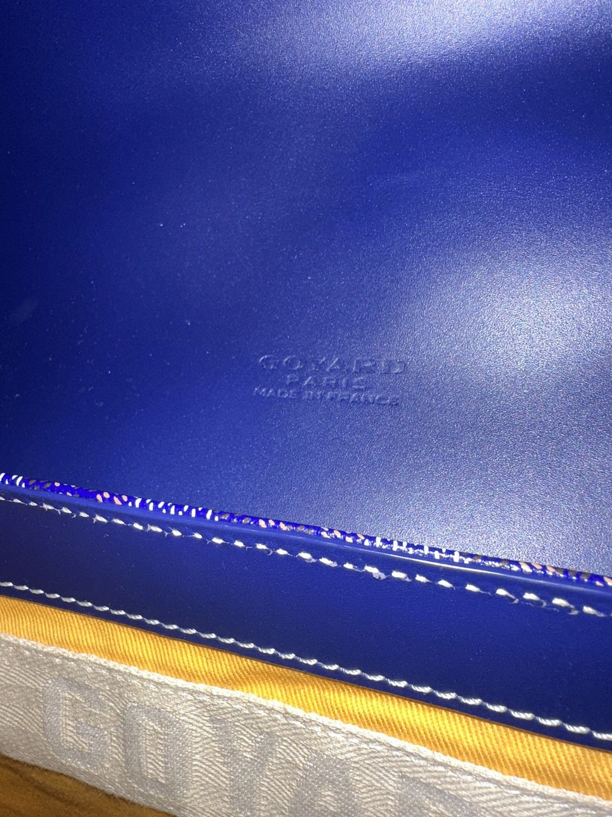 Goyard Grand Bleu GM Discotinued ‘Royal Blue/Navy’ Size ONE SIZE - 11 Thumbnail