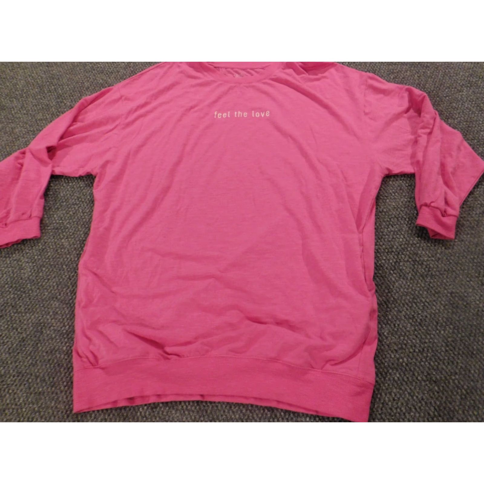 Vintage Love Gap Womens Sweater Large Pink Pullover Crew Neck Stretch Knit Regular Size L Ladies Pullover Sweater Mens Womens Size L / US 10 / IT 46 - 2 Thumbnail