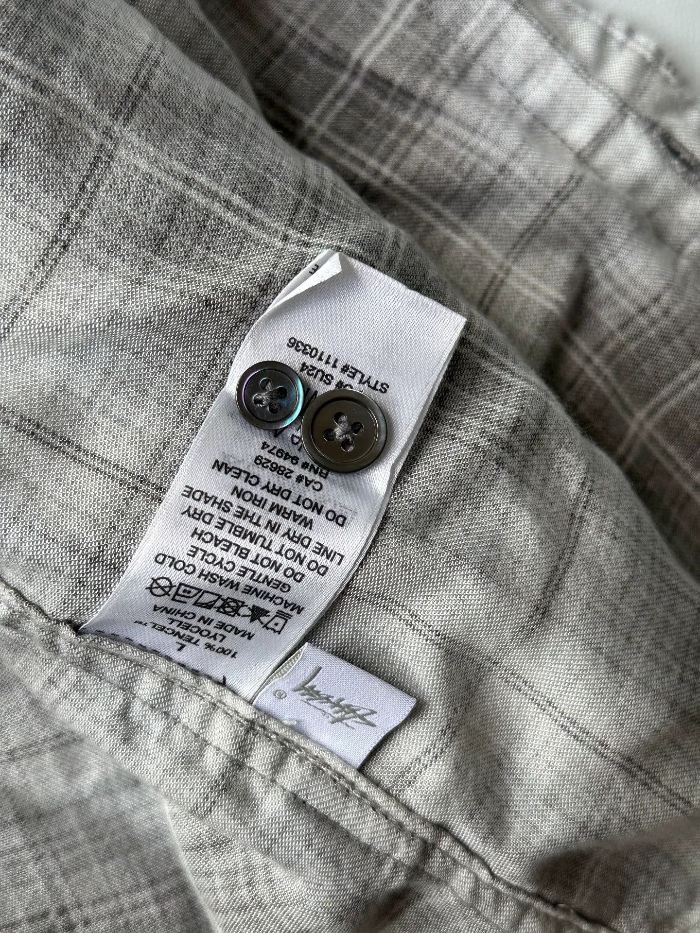 Stussy Stussy 24SS Plaid Shirt Size US L / EU 52-54 / 3 - 3 Thumbnail