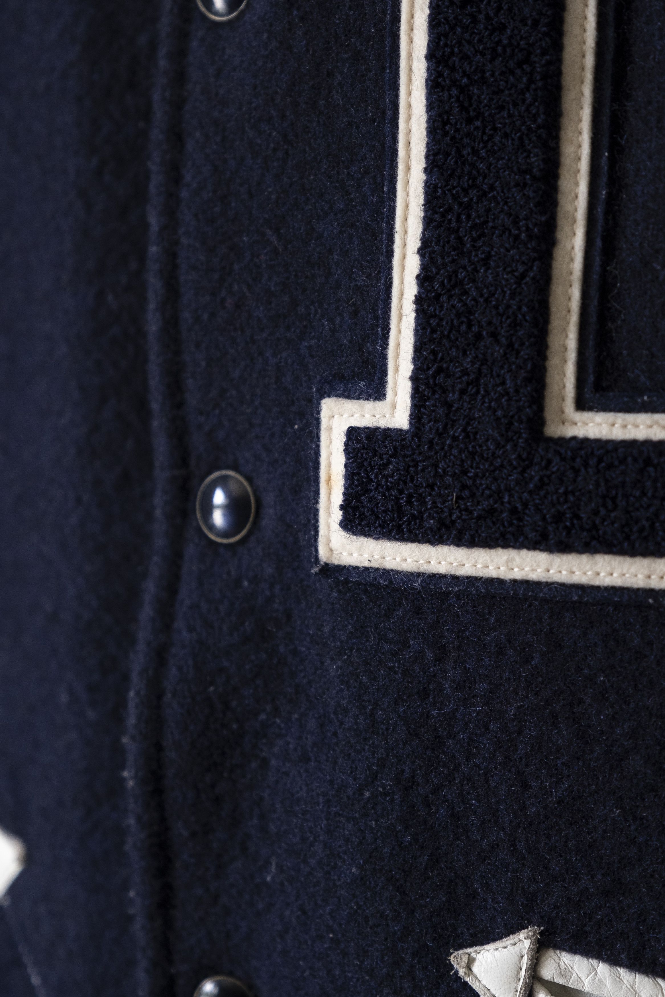 Wtaps 2012 Navy Varsity Letterman Jacket Size US M / EU 48-50 / 2 - 3 Thumbnail