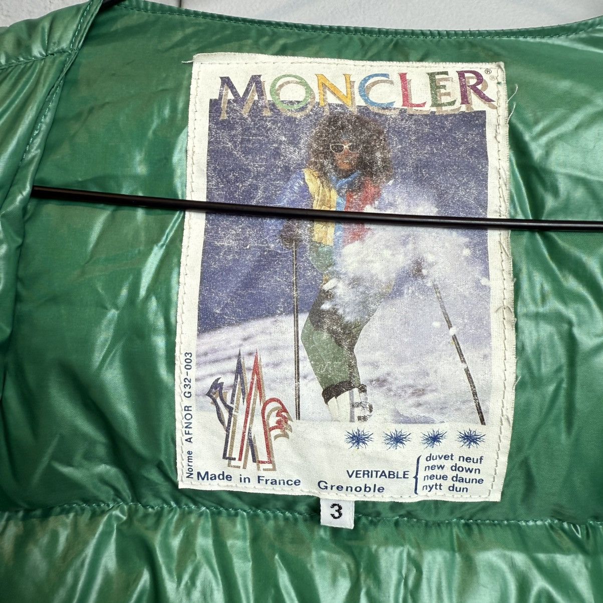 Moncler Moncler Green Glossy Puffer Jacket Grenoble Size L / US 10 / IT 46 - 11 Thumbnail