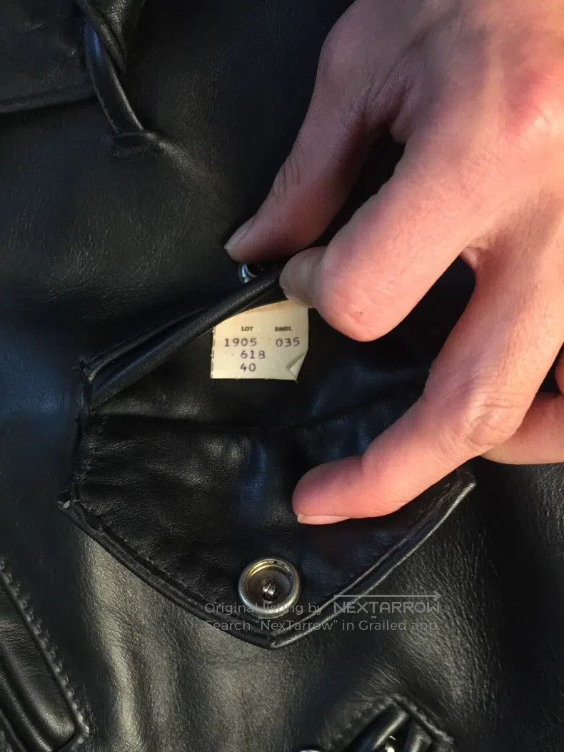 Schott Schott Motorcycle leather coat Size US XXS / EU 40 - 7 Thumbnail