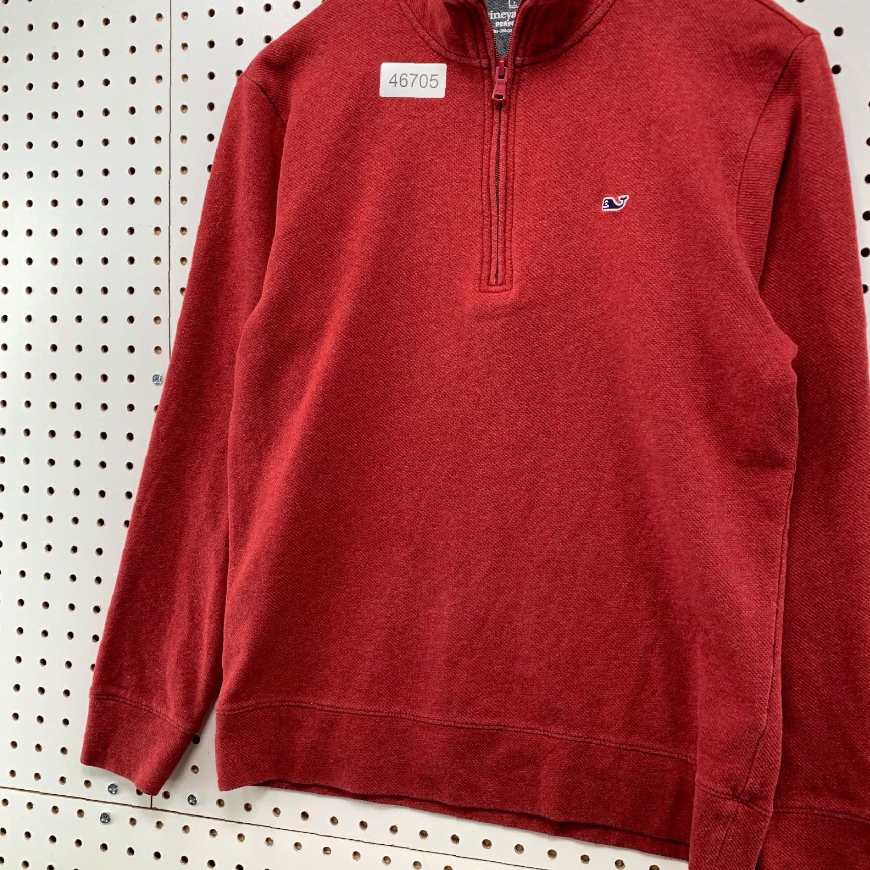 Vineyard Vines Vineyard Vines Performance Sweater Mens Small Red 1/4 Zip Preppy Work Size US S / EU 44-46 / 1 - 5 Thumbnail