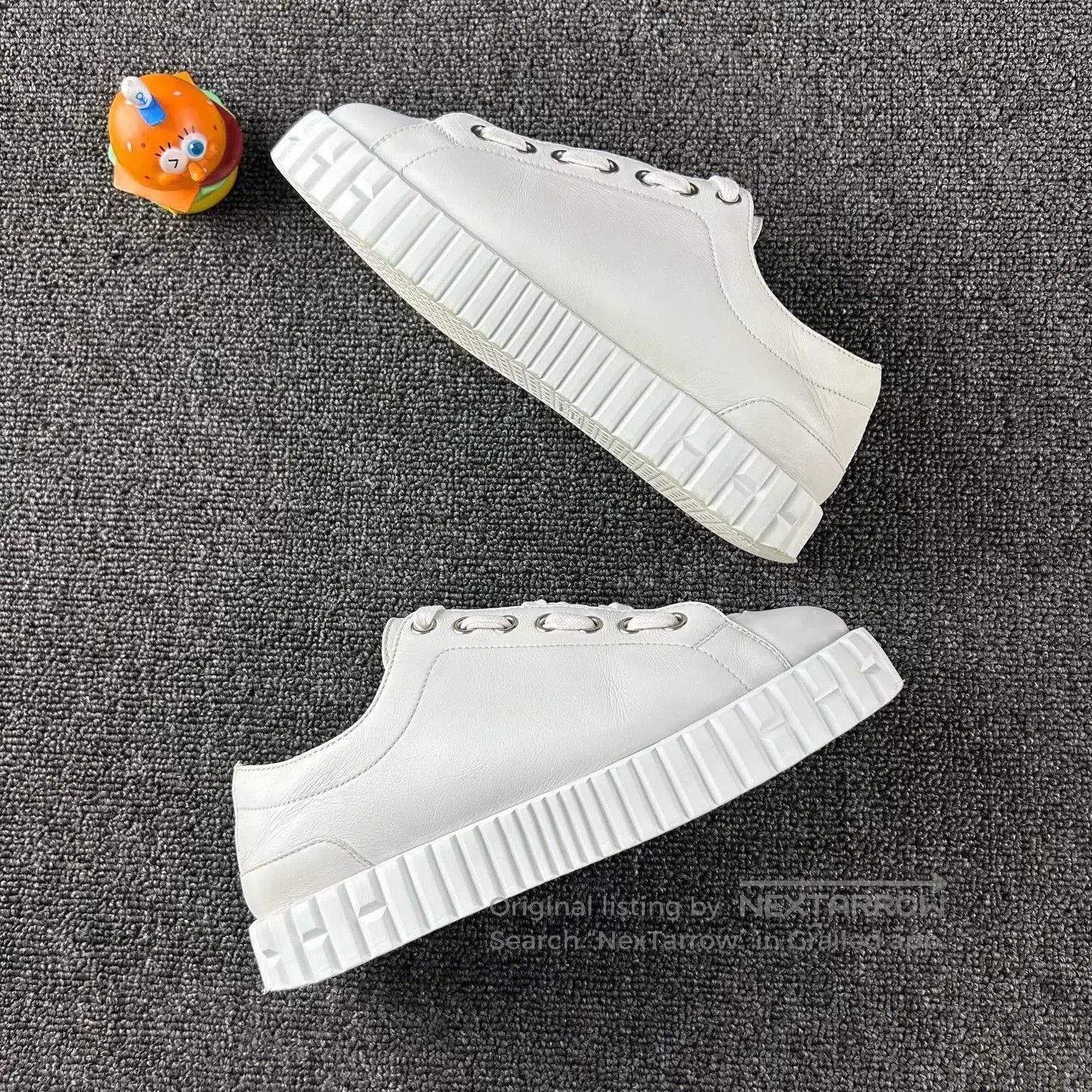 Hermes hermes white platform sneakers size 35. Size US 5 / IT 35 - 4 Thumbnail