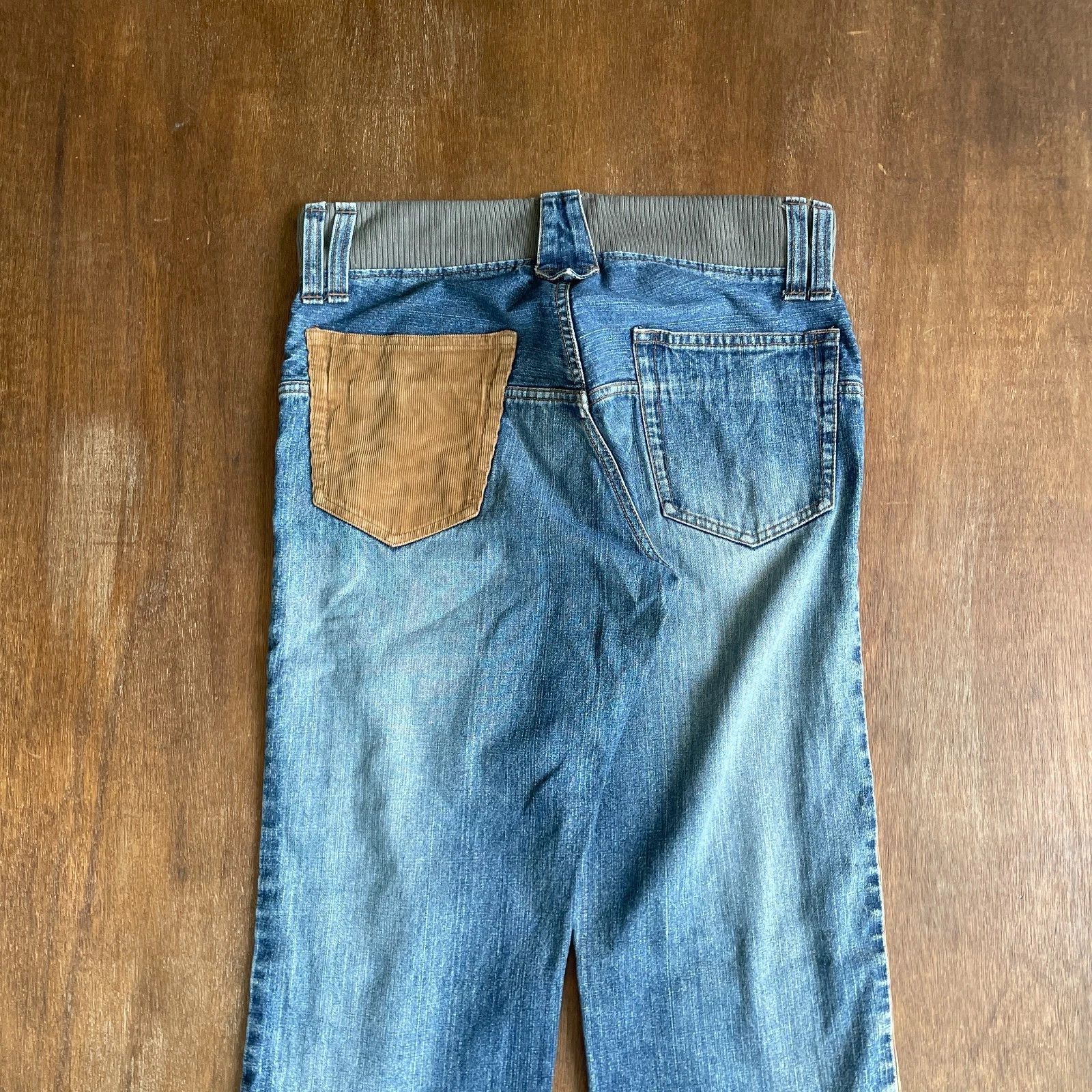 PPFM PPFM Patch Washed Denim Y2K Size US 33 - 10 Thumbnail