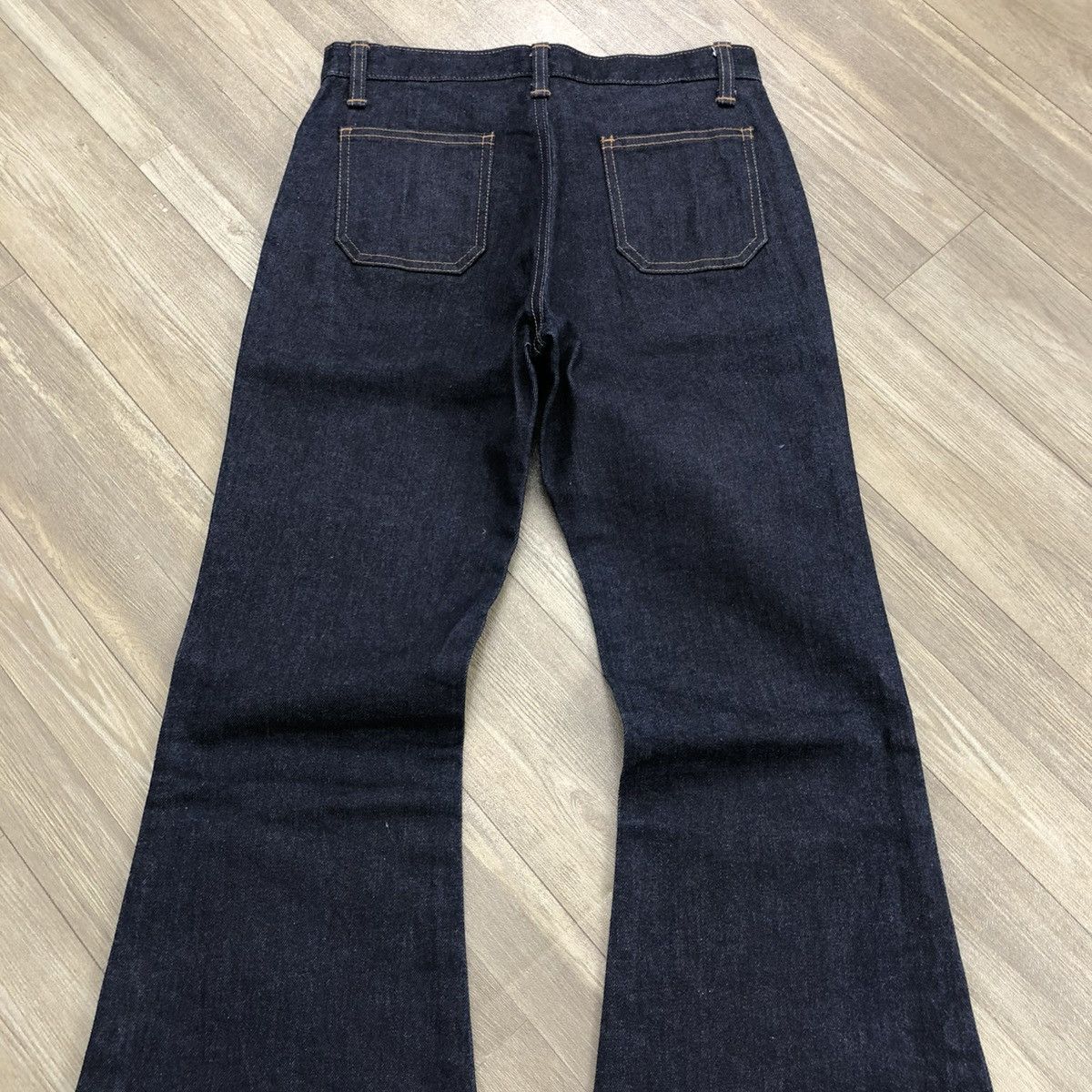 Japanese Brand 2000s Et-Boite Ifsixwasnine Lgb Button Bootcut Flared Jeans Size US 26 / EU 42 - 15 Thumbnail