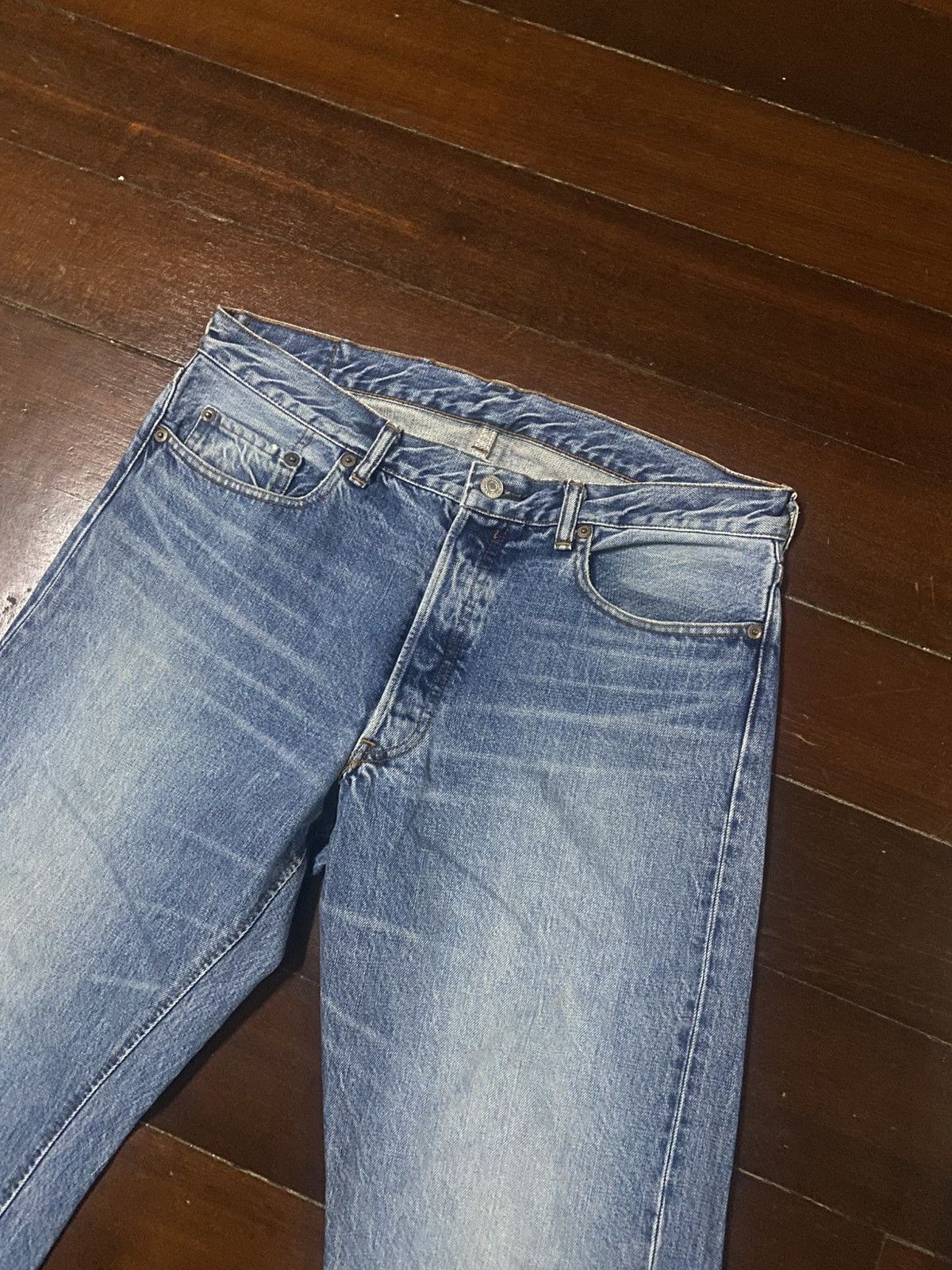 Warehouse Fire 🔥🔥 DOUBLE WORKS WAREHOUSE.CO DENIM JEANS Size US 34 / EU 50 - 5 Thumbnail