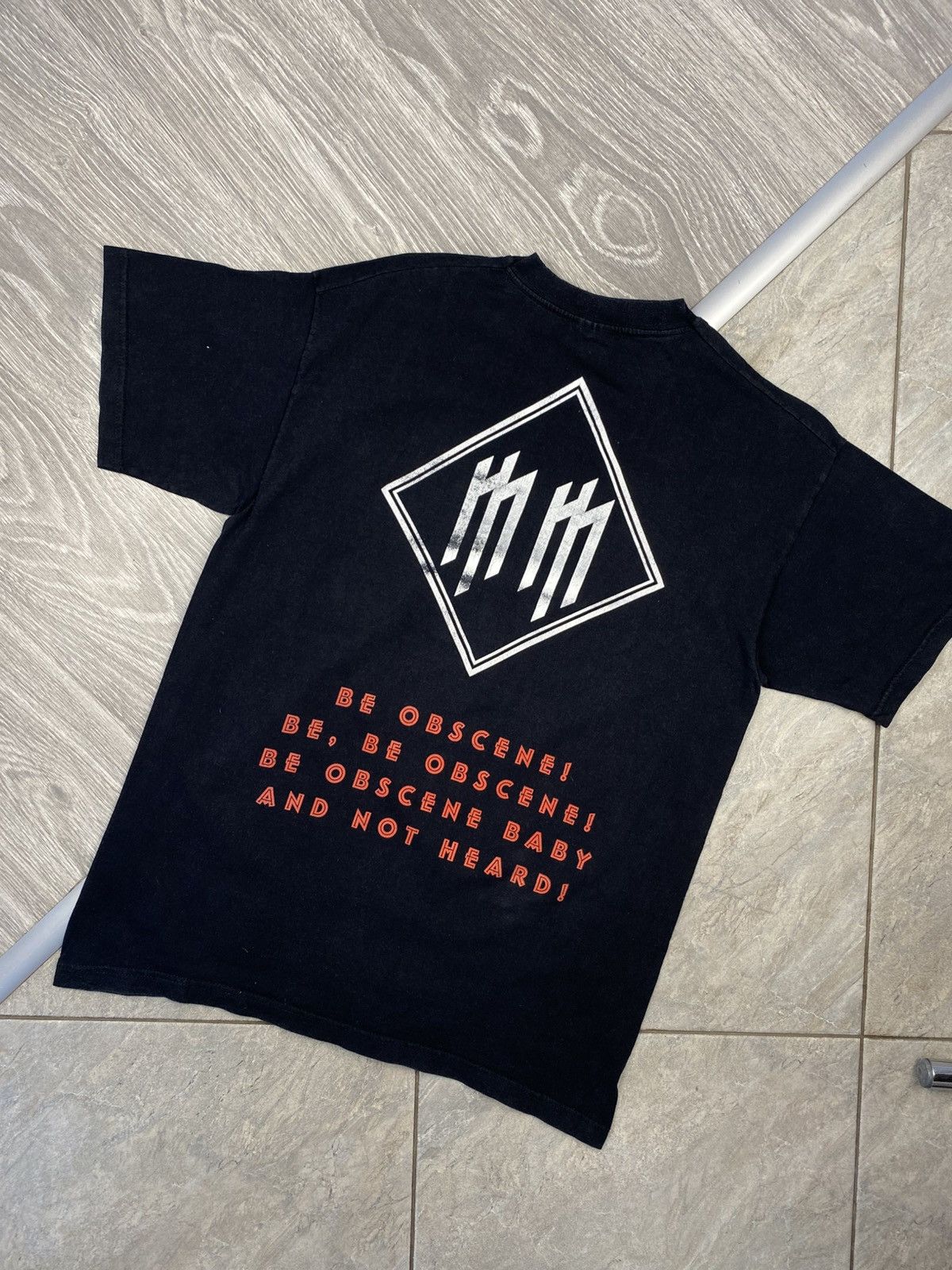 Marilyn Manson × Vintage Marilyn Manson 2003 mobscene vintage Size US M / EU 48-50 / 2 - 5 Thumbnail
