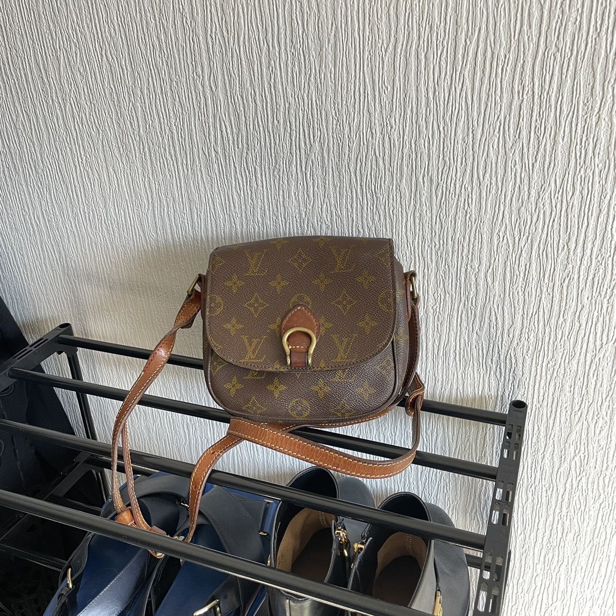 Louis Vuitton × Vintage Vintage Louis Vuitton Monogram Saint Cloud Shoulder Bag Size ONE SIZE - 2 Thumbnail