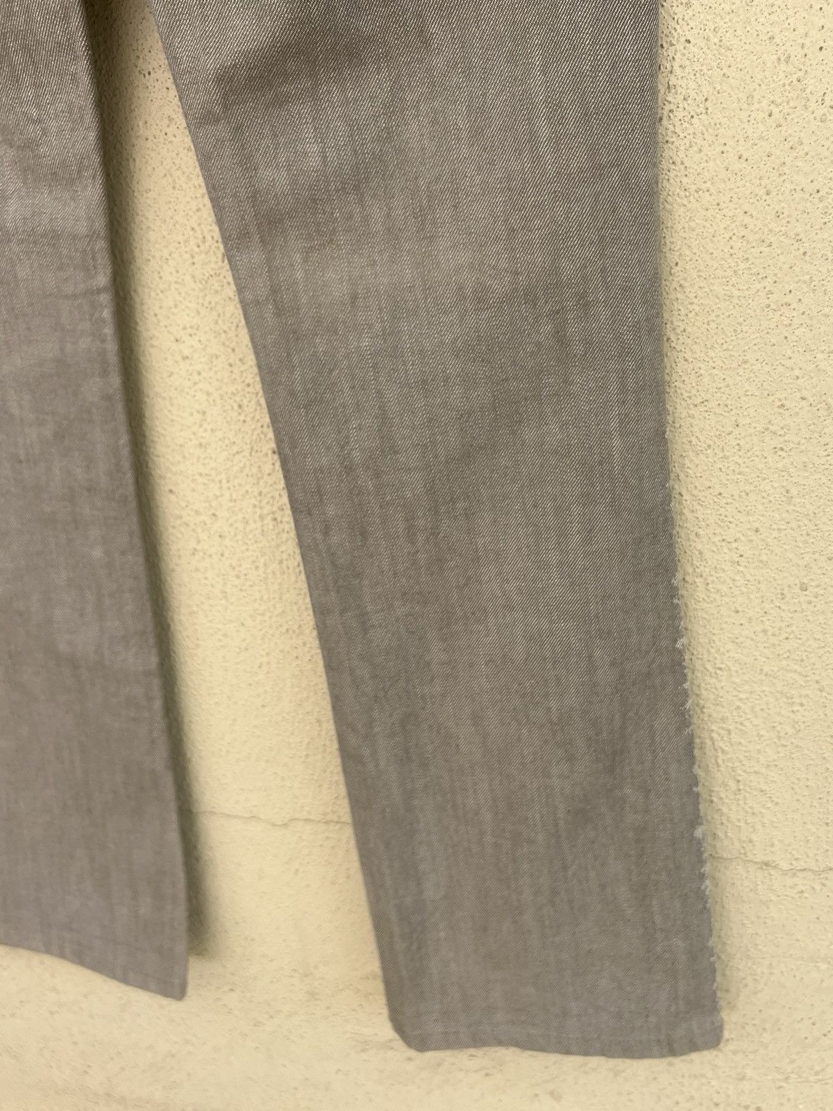 Issey Miyake Vintage Issey Miyake A-Poc Galaxy Grey Denim Flare Jeans Size US 28 / EU 44 - 21 Thumbnail