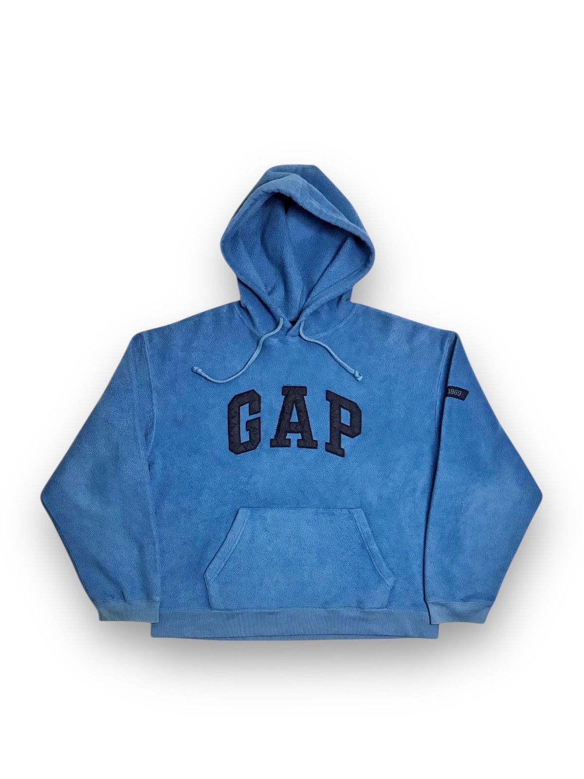 Gap 2000 GAP Vintage Pullover Fleece Hoodie Size US XL / EU 56 / 4 - 1 Thumbnail