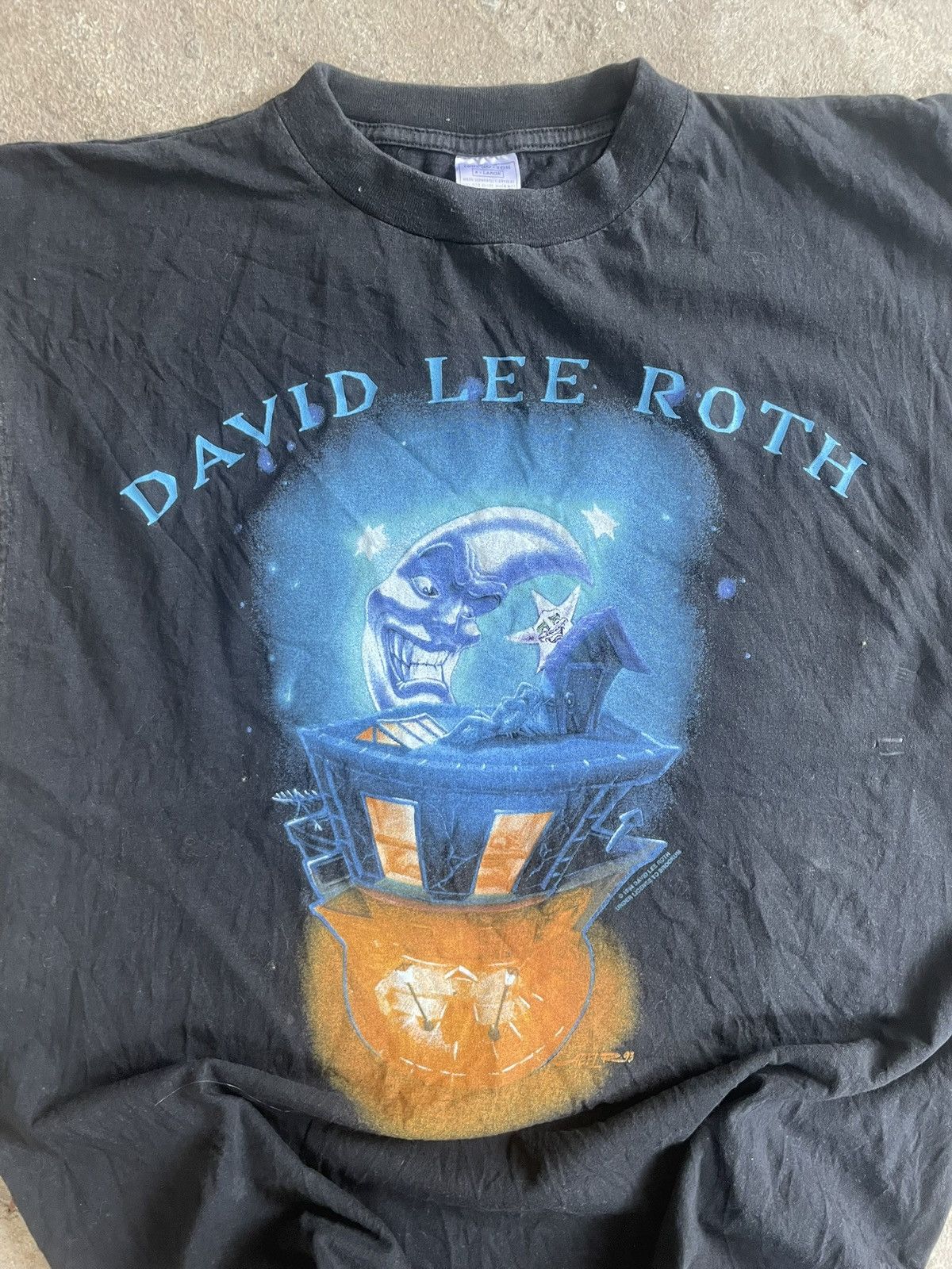 Band Tees David Lee Roth 1994 sleeveless band tee Size US XL / EU 56 / 4 - 4 Thumbnail