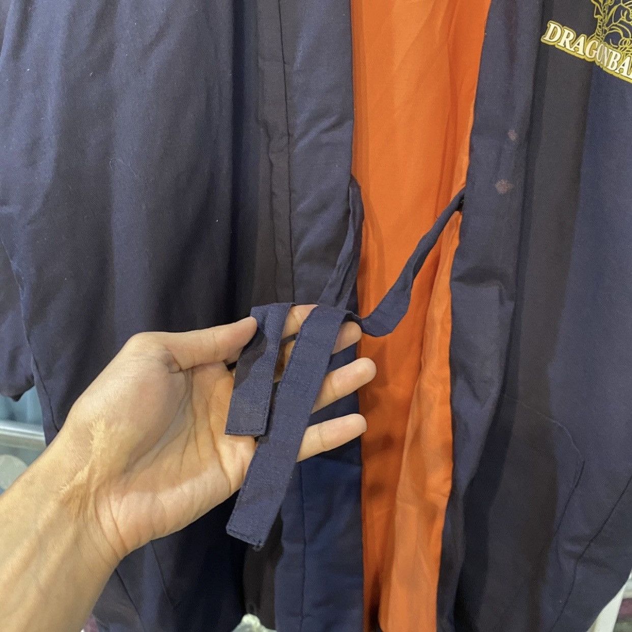 Anime vintage Dragon Ball Z Japanese kimono (hanten style) Size US L / EU 52-54 / 3 - 9 Thumbnail